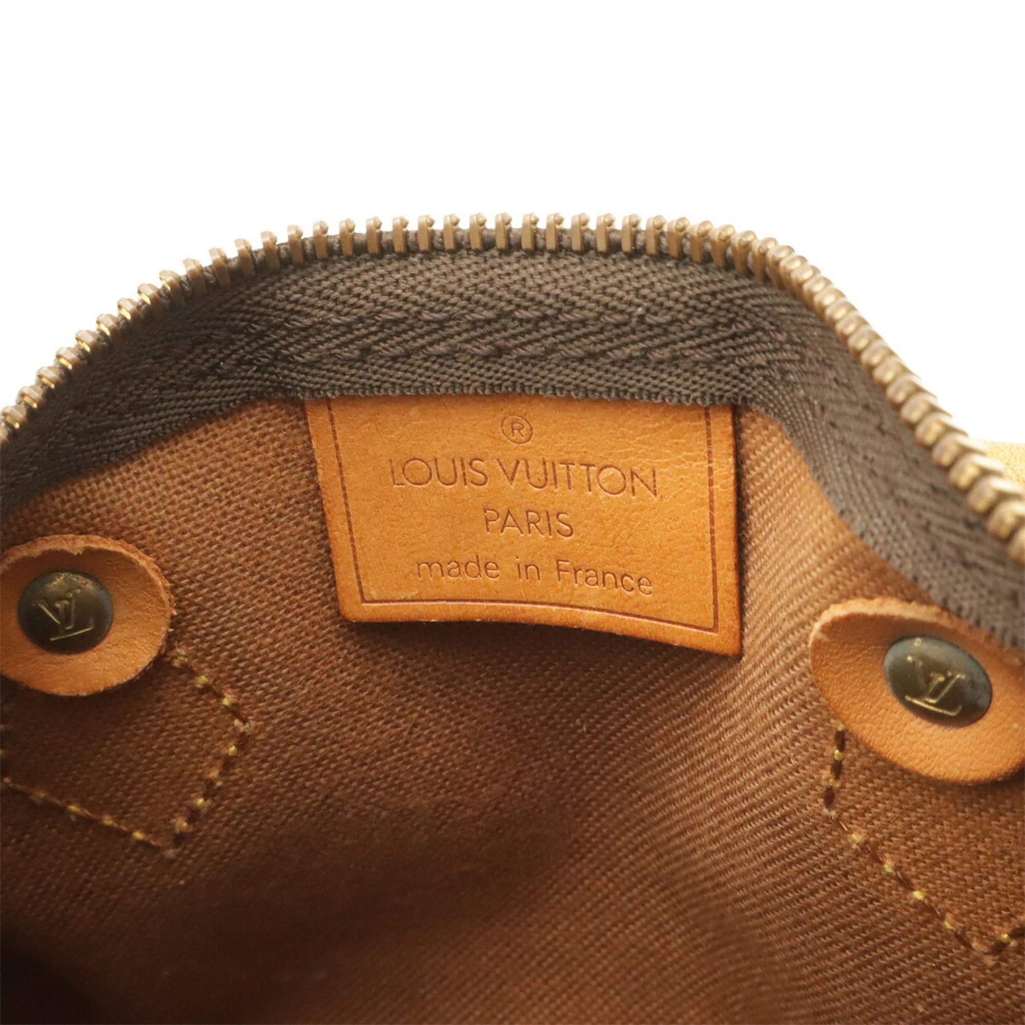 Louis Vuitton Brown Monogram Monogram Mini Handbag Pouch (Pre-Owned)
