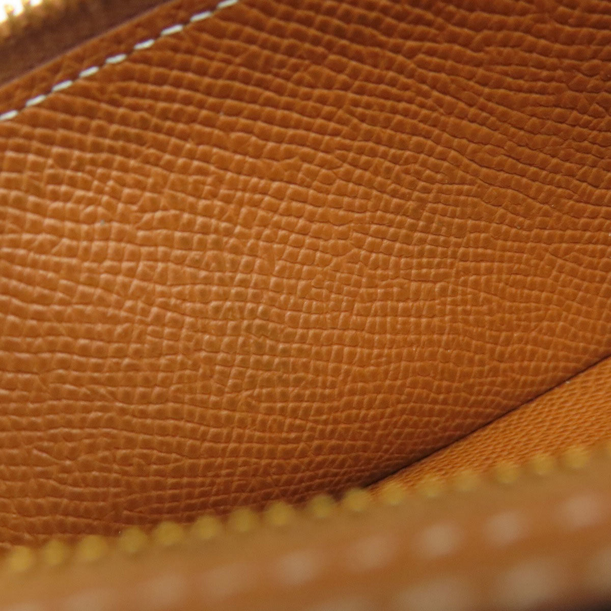 Hermes Gold Brown Epsom Leather Long Wallet (Bi-Fold) (Pre-Owned)