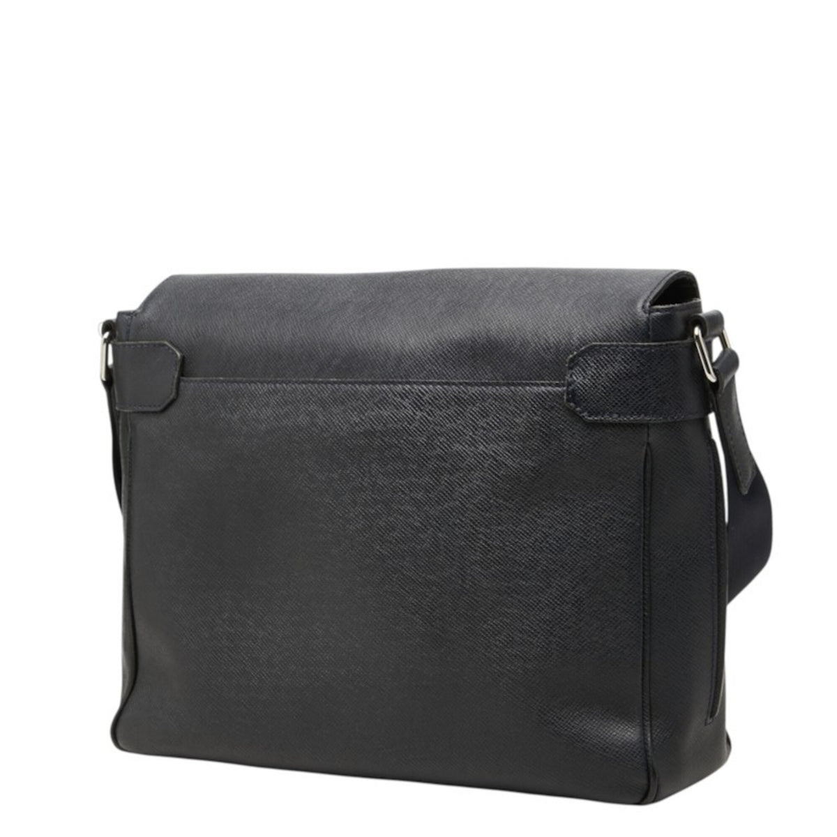 Louis Vuitton Taiga Navy Leather Messenger Bag Shoulder Bag (Pre-Owned)