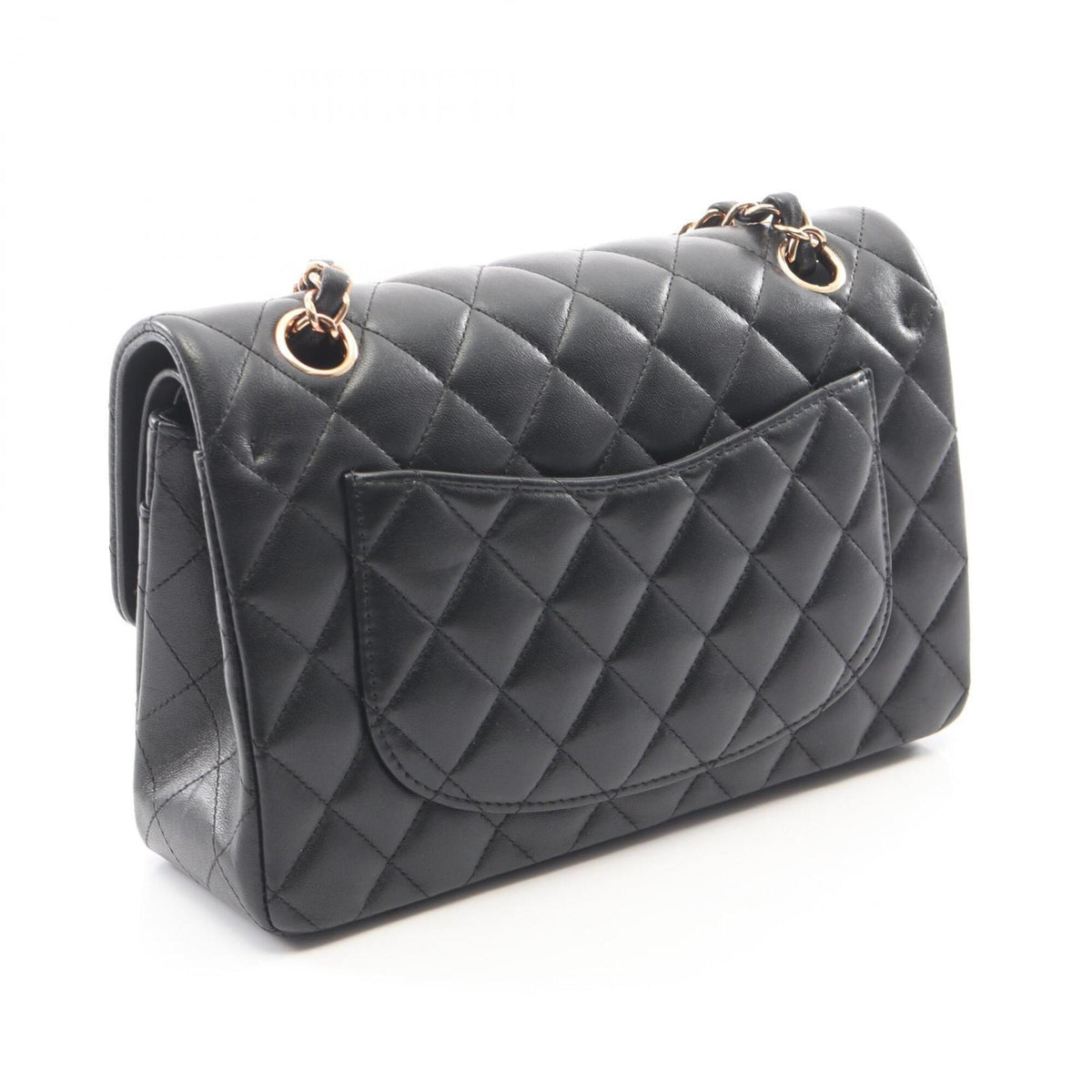Chanel Black Handbag Shoulder Bag (Pre-Owned)