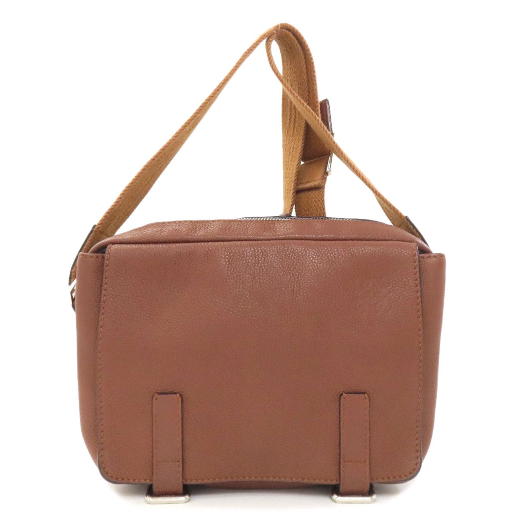 Loewe Brown Leather Shoulder Bag (Pre-Owned)