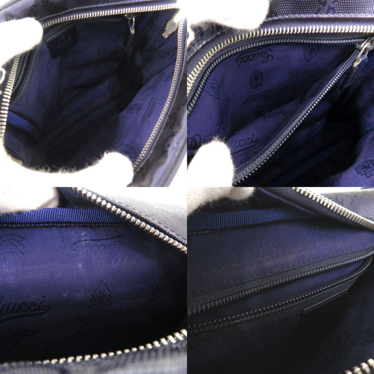 Gucci Purple Pvc Shoulder Bag (Pre-Owned)
