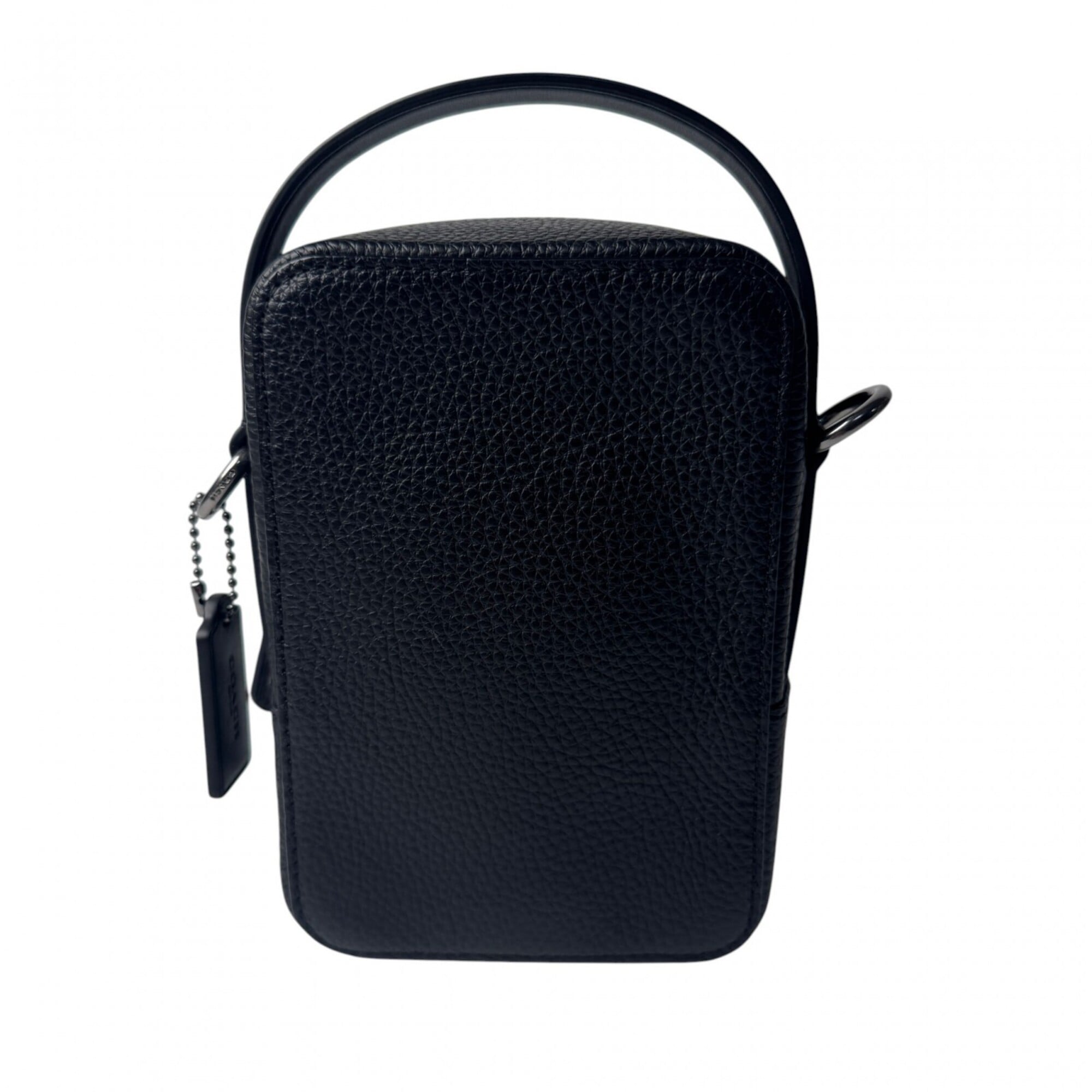 Coach Black Leather Shoulder Bag (Pre-Owned)
