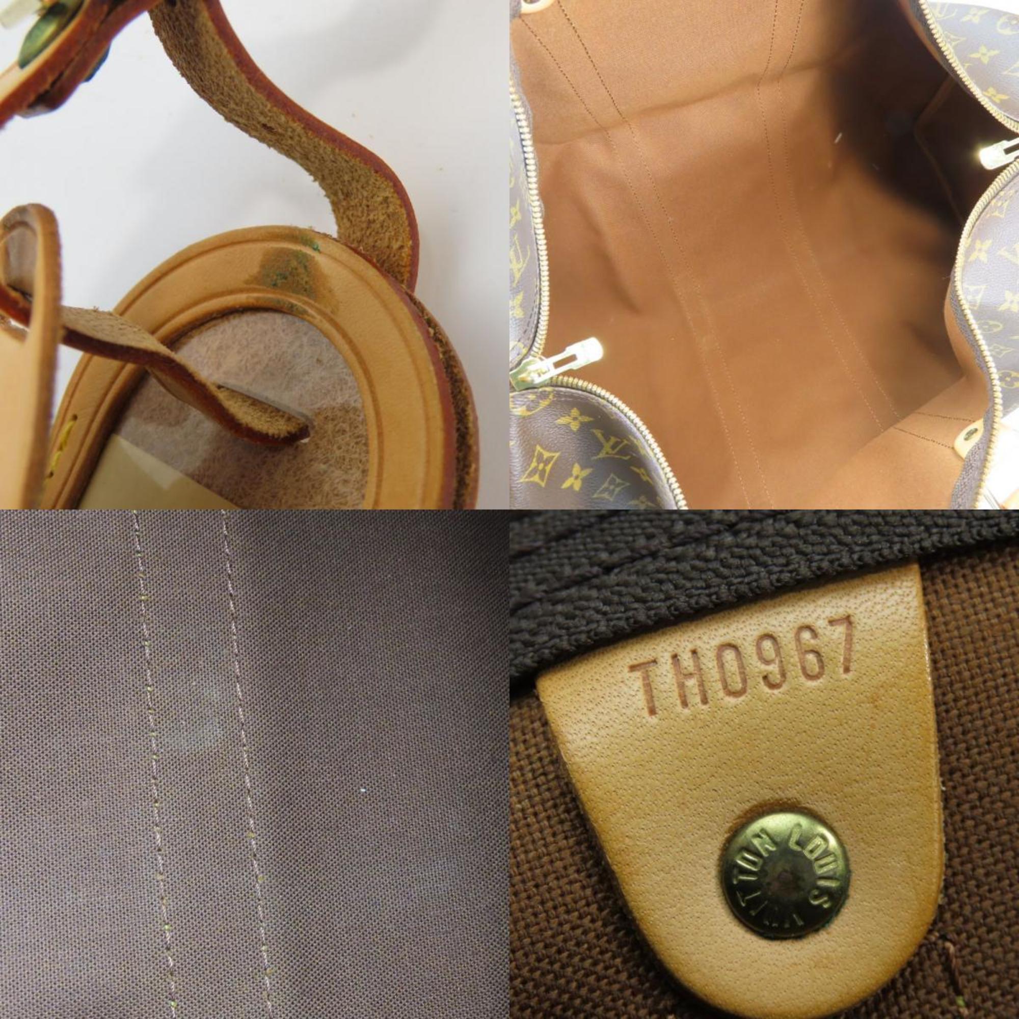 Louis Vuitton Monogram Brown Monogram Boston Bag (Pre-Owned)