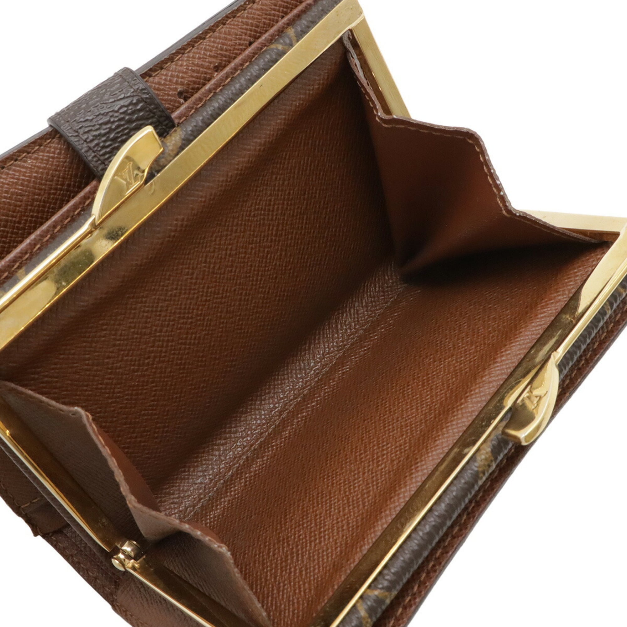 Louis Vuitton Monogram Brown Monogram Canvas Pvc Coated Canvas Wallet (Bi-Fold) (Pre-Owned)