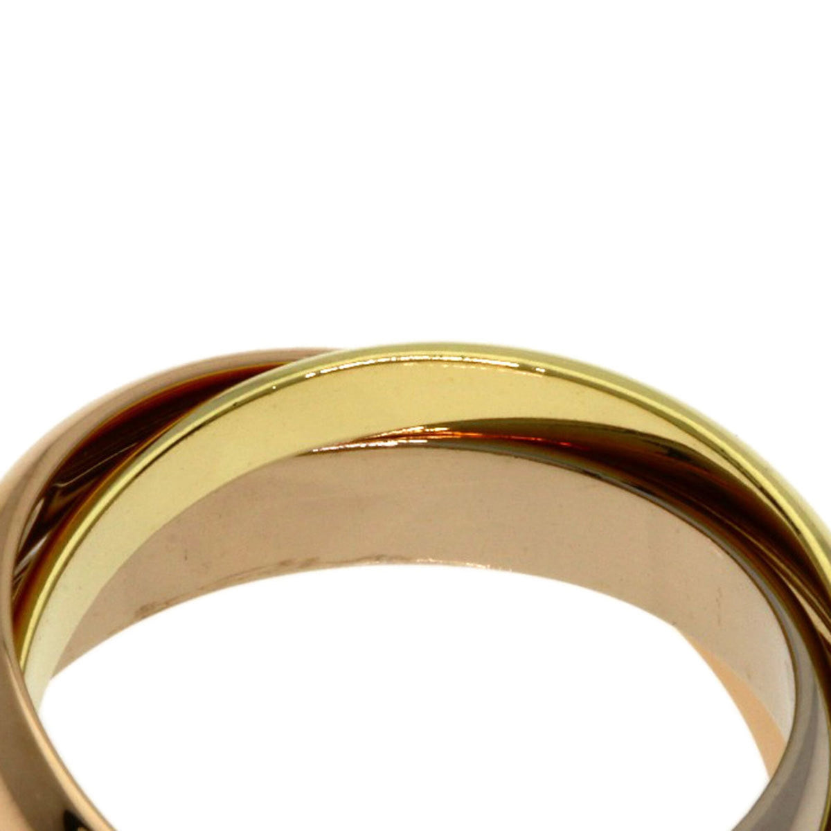 Cartier Trinity Yellow Gold (18K) Pink Gold (18K) White Gold (18K) Band Ring (Pre-Owned)