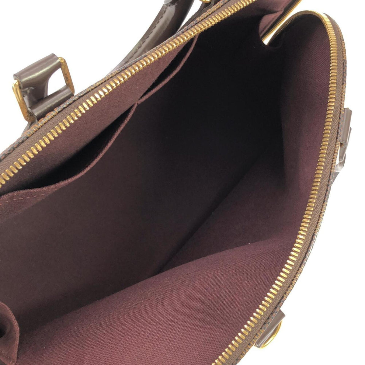 Louis Vuitton Damier Canvas Ebene Coated Canvas Handbag (Pre-Owned)