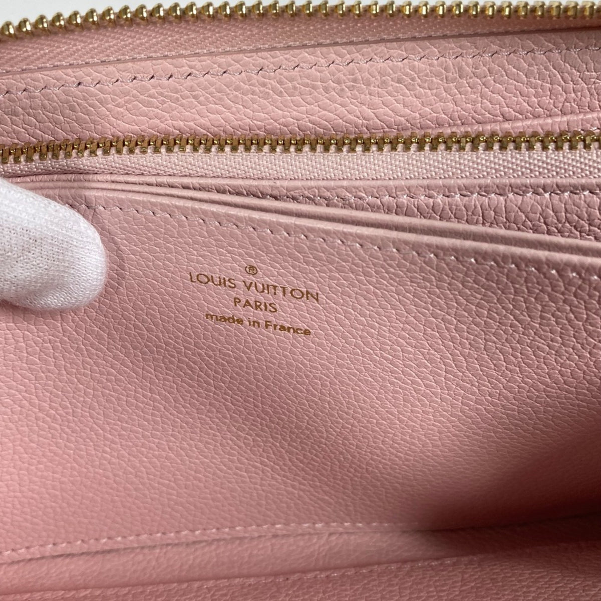 Louis Vuitton Monogram Empreinte Pink Monogram Empreinte Long Wallet (Bi-Fold) (Pre-Owned)