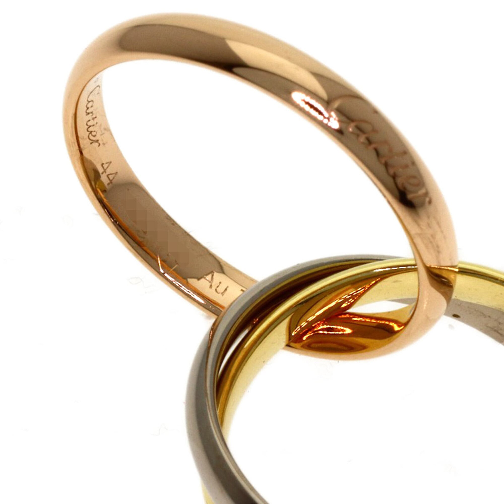 Cartier Yellow Gold (18K) Pink Gold (18K) White Gold (18K) Band Ring (Pre-Owned)
