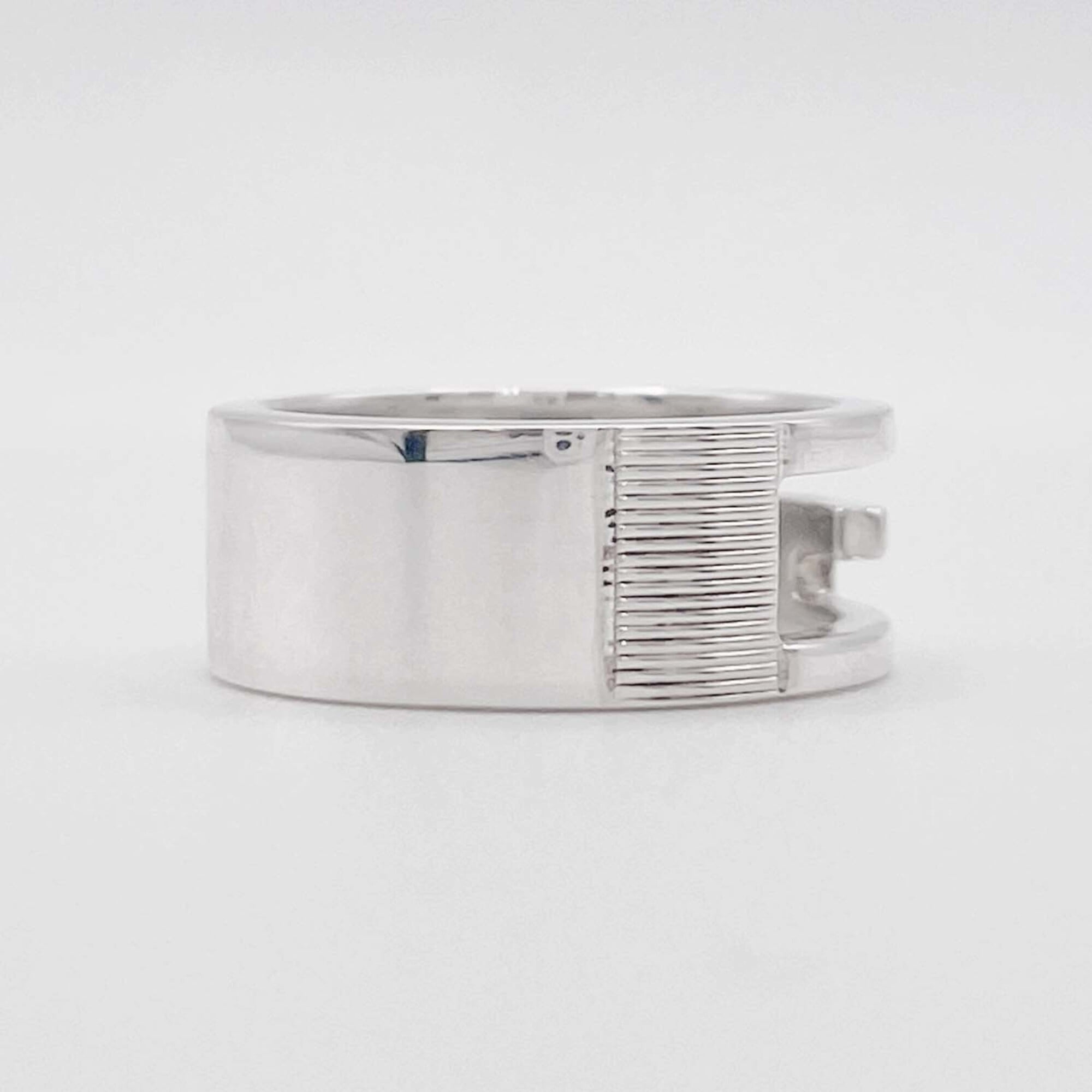 Gucci Silver Silver 925 Band Ring (Pre-Owned)