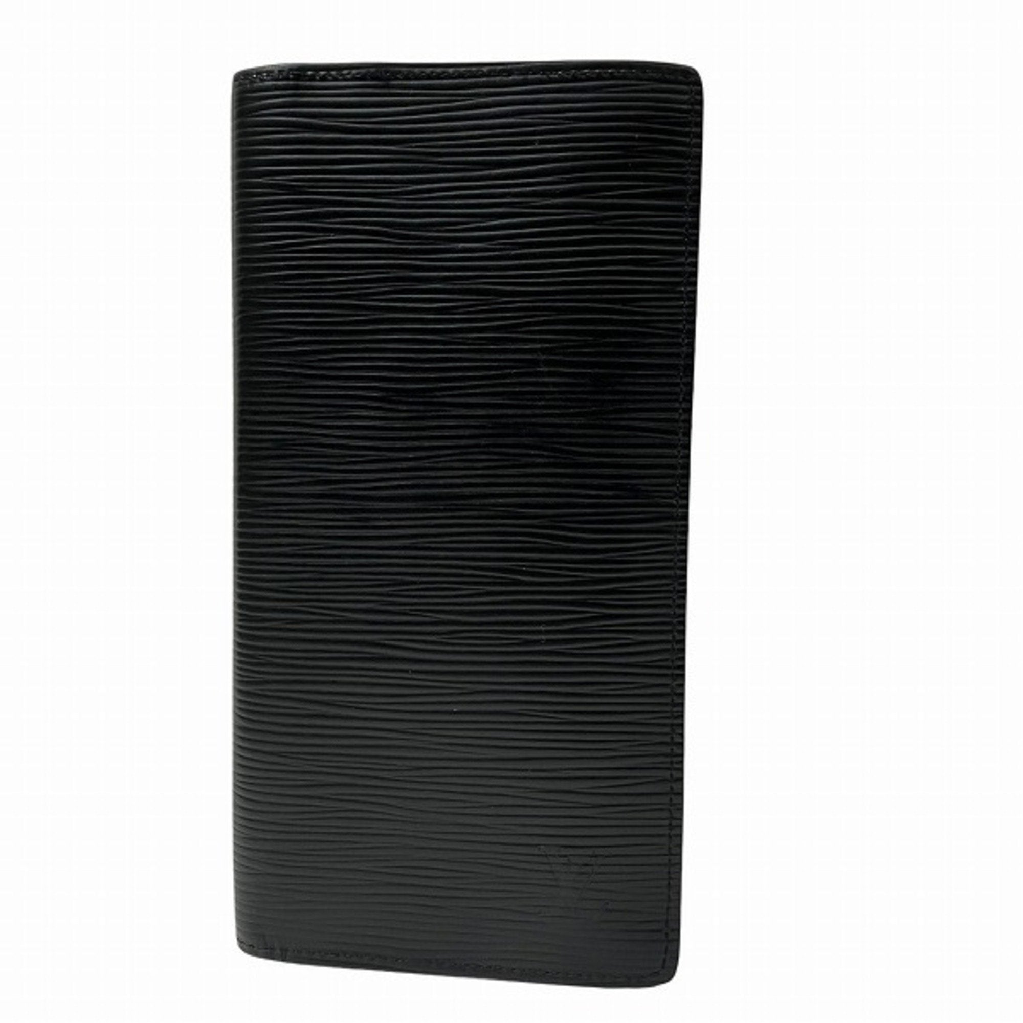 Louis Vuitton Black Epi Leather Long Wallet (Bi-Fold) (Pre-Owned)