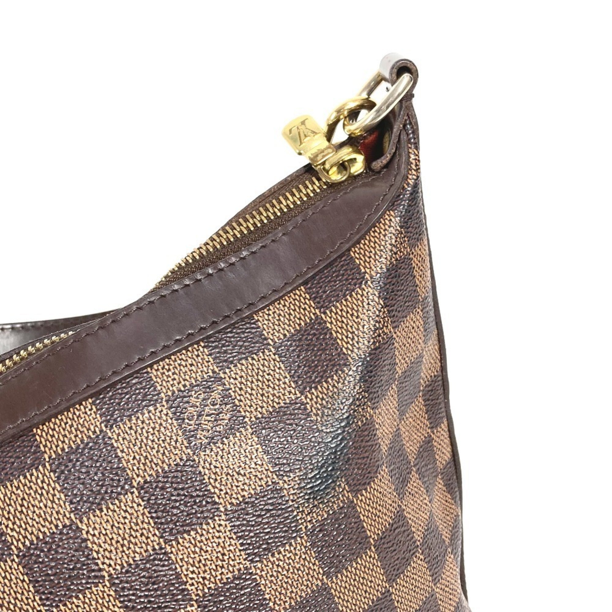 Louis Vuitton Brown Ebene Damier Canvas Handbag Shoulder Bag (Pre-Owned)