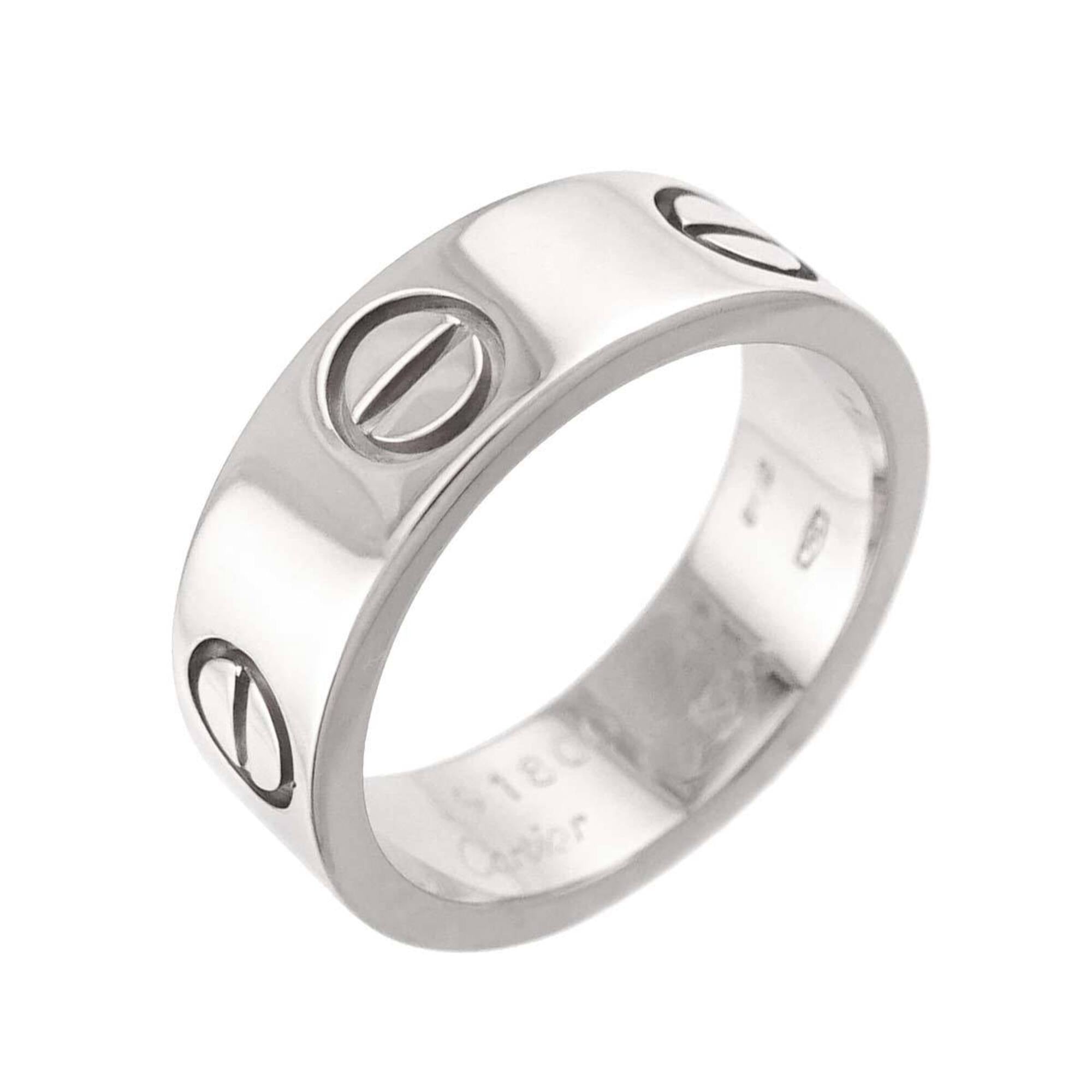 Cartier White Gold (18K) Band Ring (Pre-Owned)