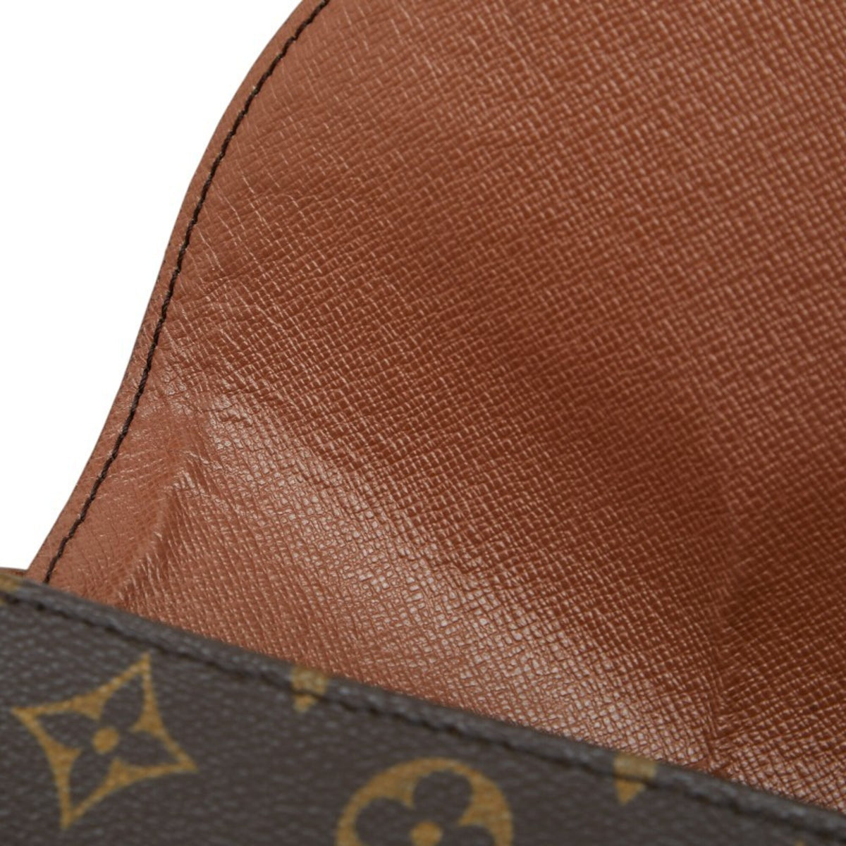 Louis Vuitton Brown Pvc Leather Shoulder Bag (Pre-Owned)