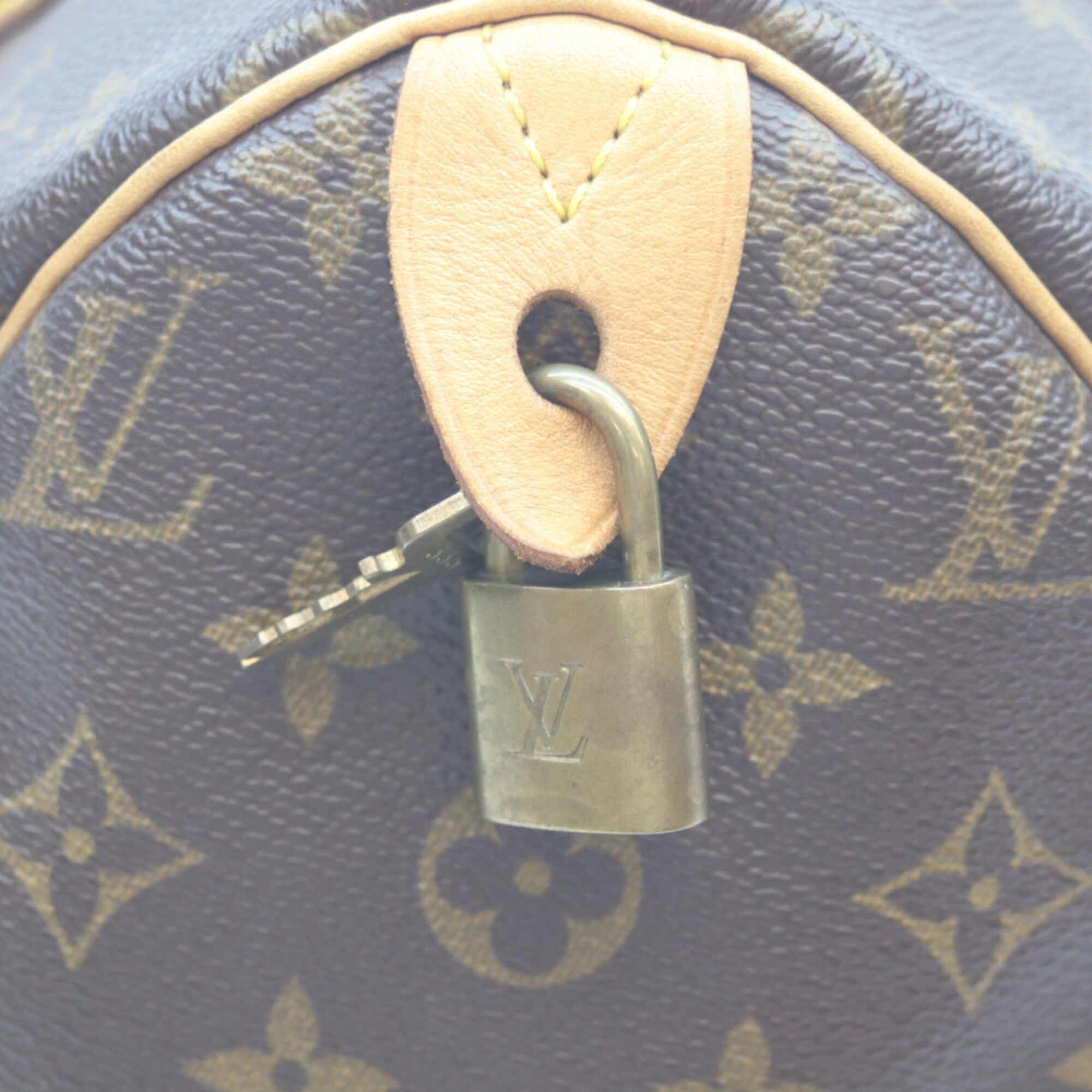 Louis Vuitton Monogram Brown Monogram Boston Bag (Pre-Owned)