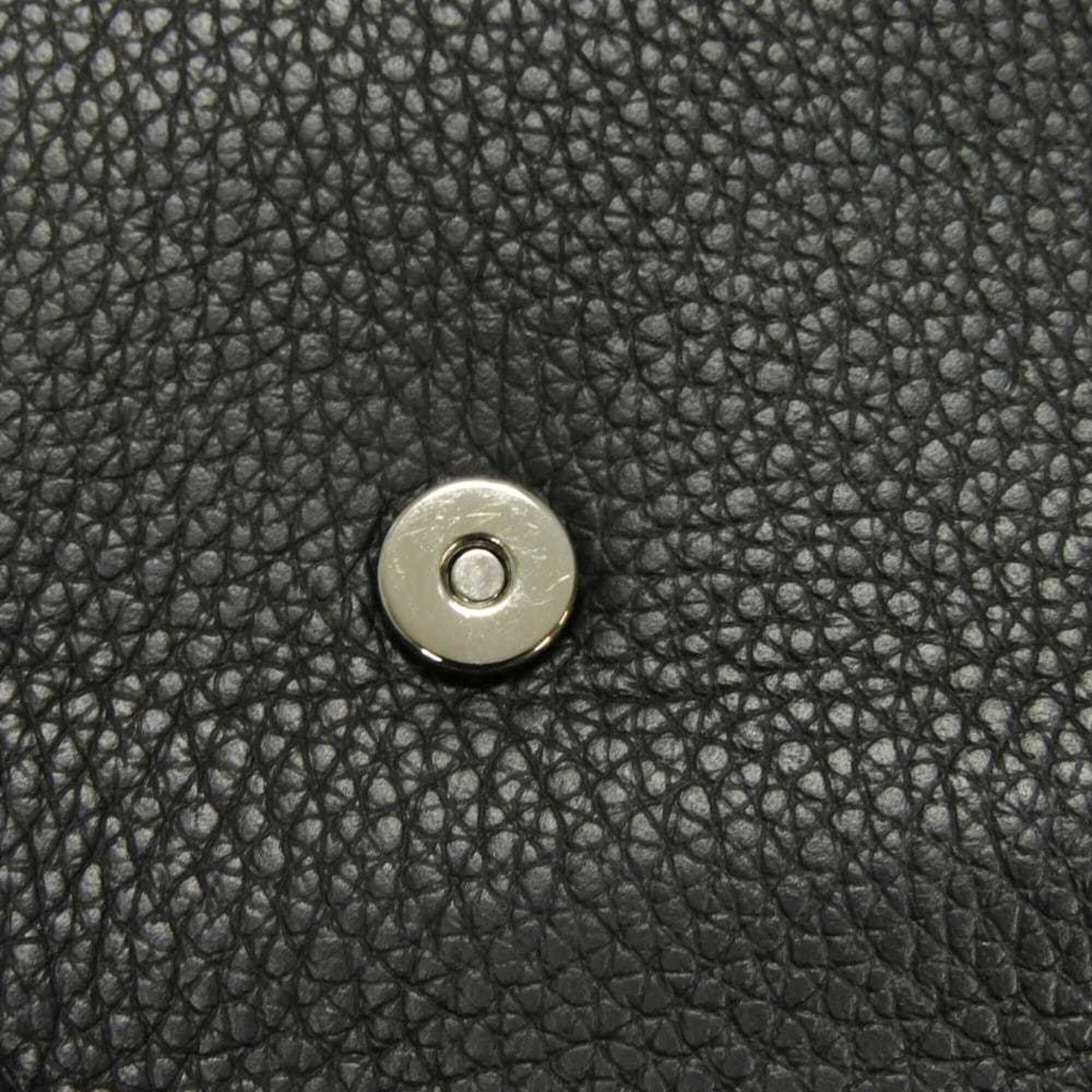 Christian Dior Black Leather Handbag Pouch (Pre-Owned)