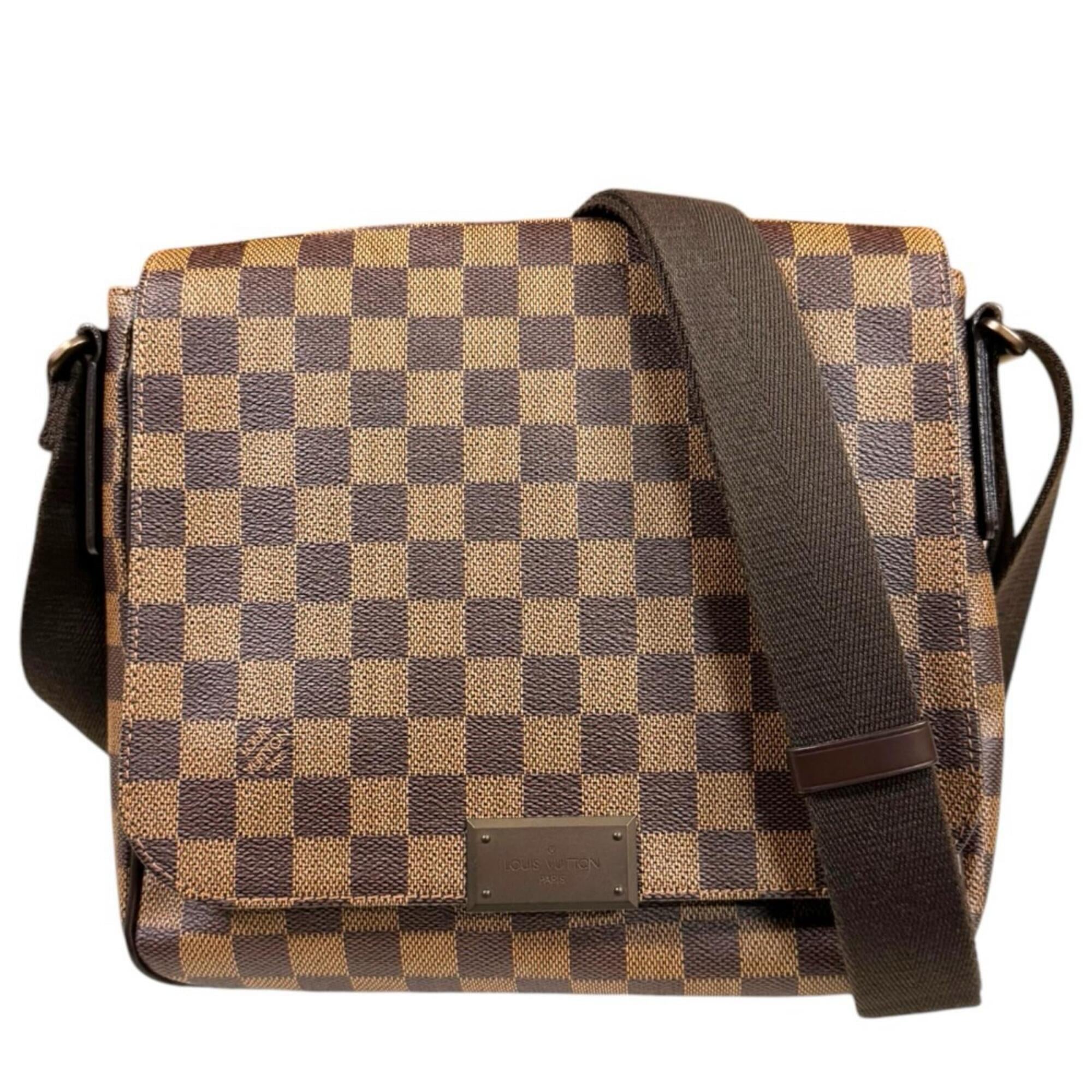 Louis Vuitton Brown Damier Canvas Shoulder Bag (Pre-Owned)