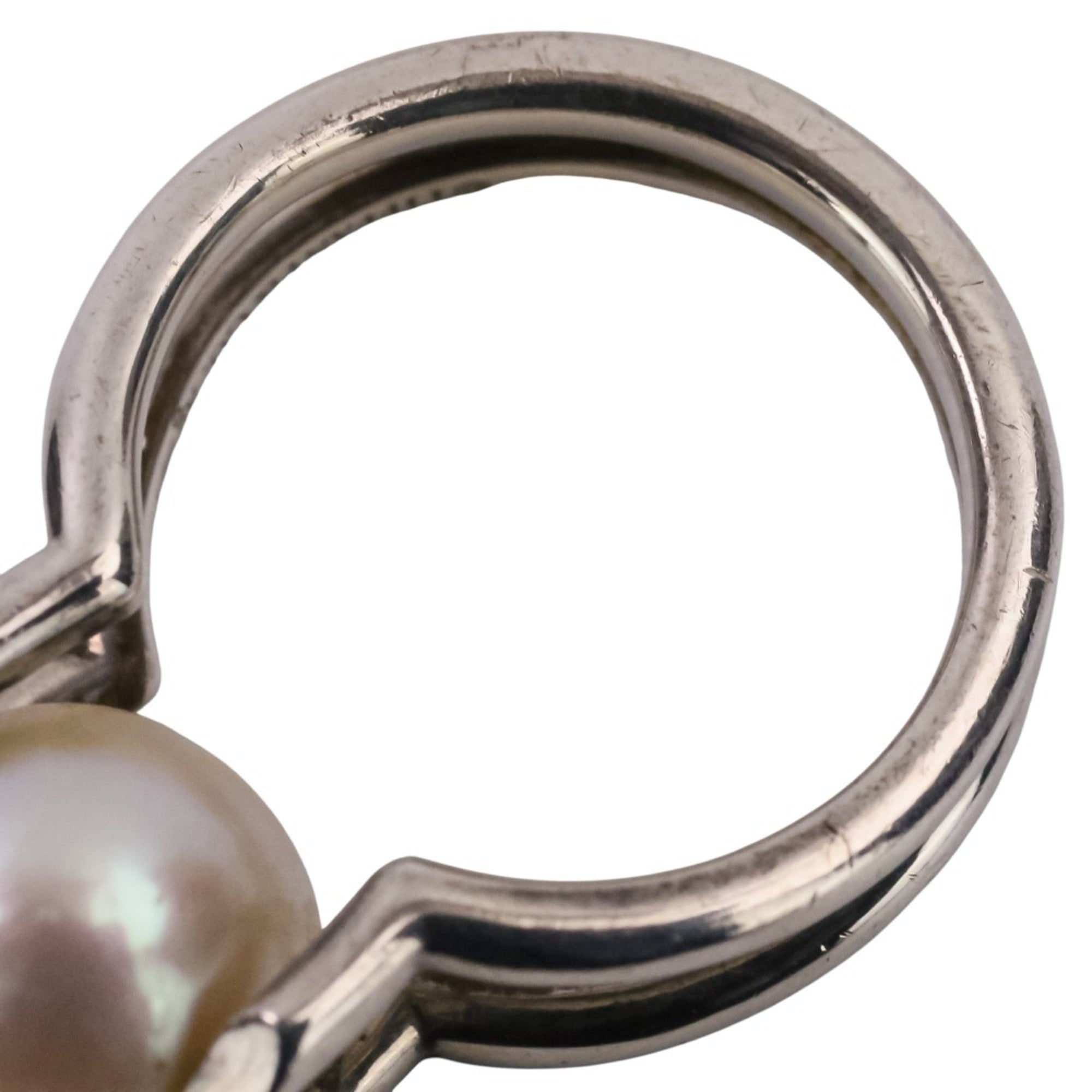Tiffany Silver Silver 925 Band Ring (Pre-Owned)