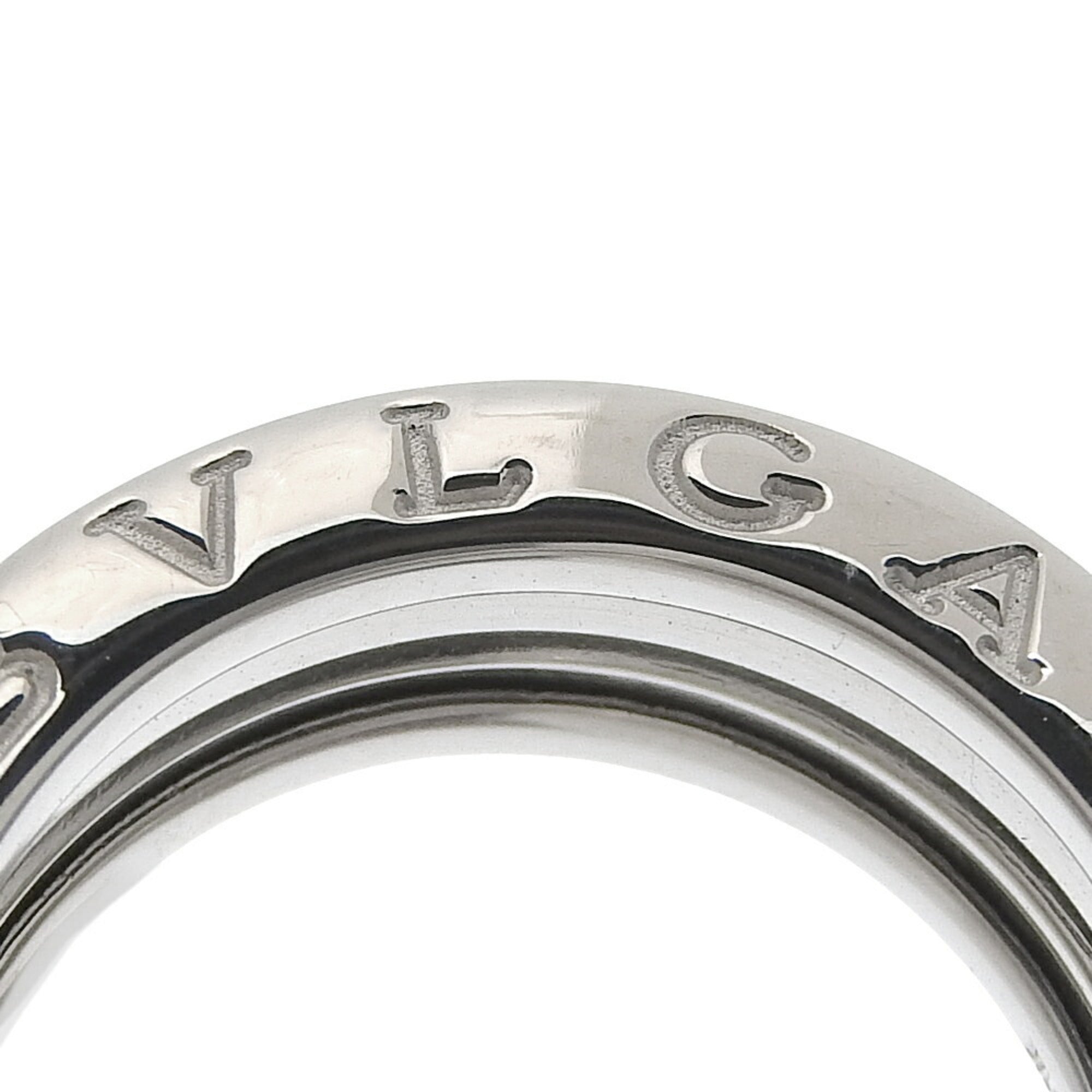 Bvlgari White Gold White Gold (18K) Band Ring (Pre-Owned)