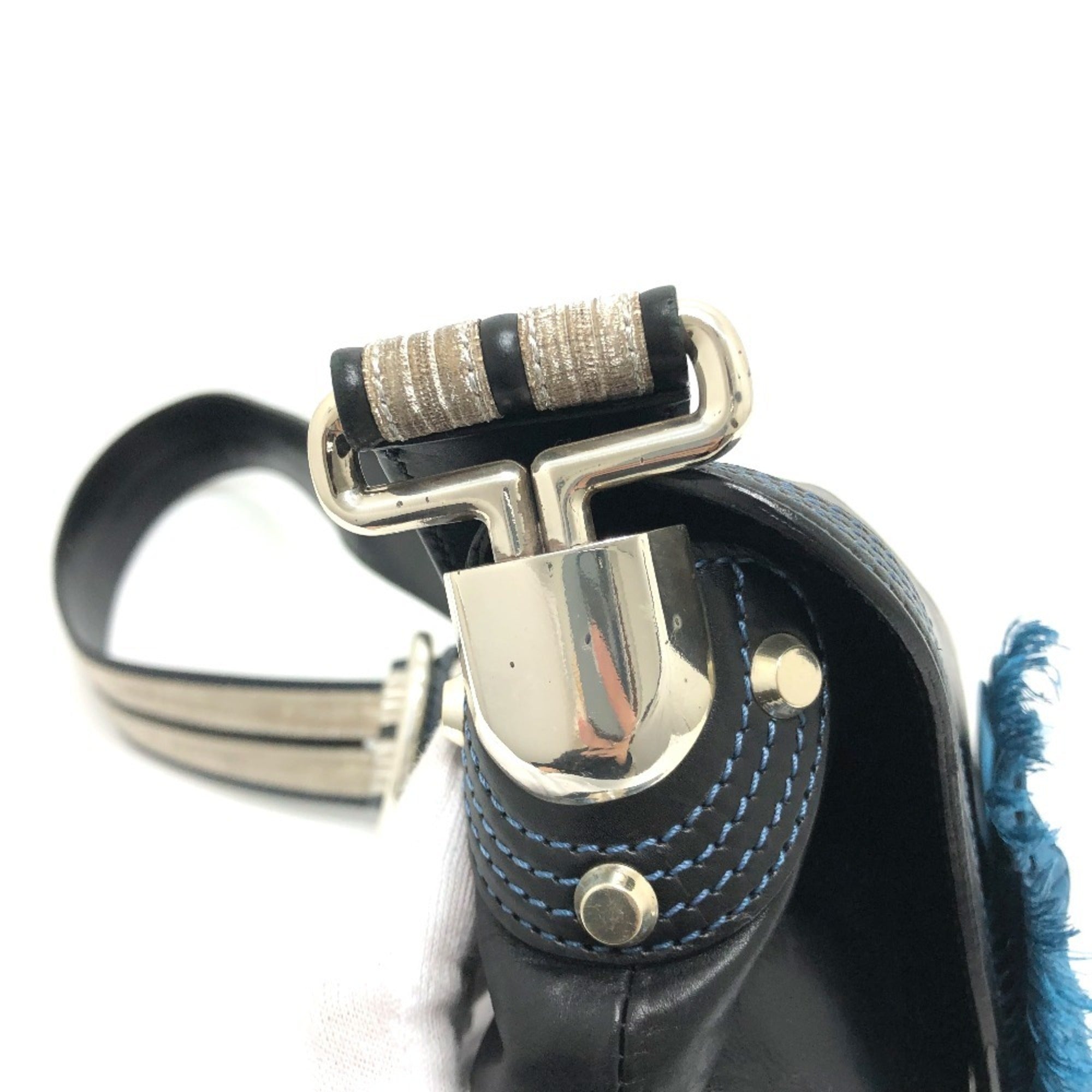 Celine Black Leather Shoulder Bag (Pre-Owned)