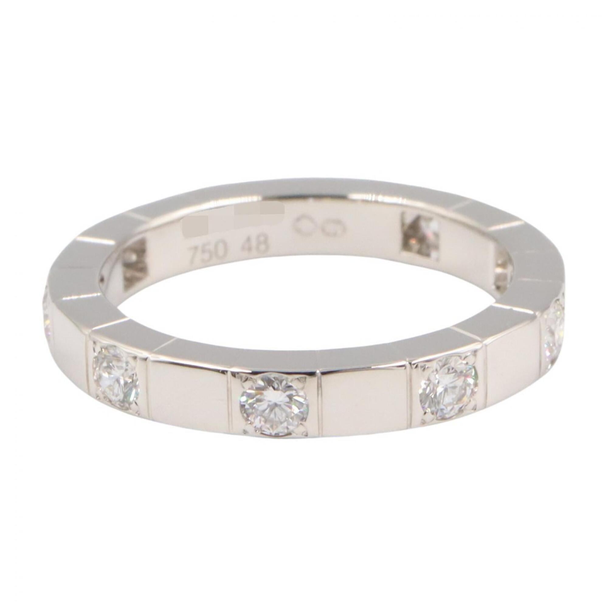 Cartier Clear White Gold White Gold (18K) Band Ring (Pre-Owned)