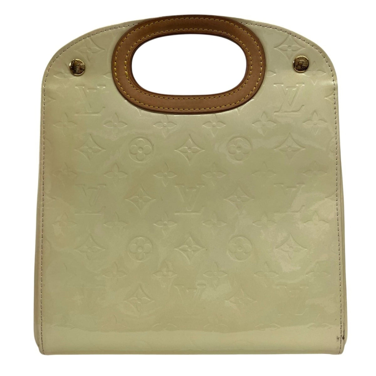 Louis Vuitton Beige Vernis Handbag (Pre-Owned)