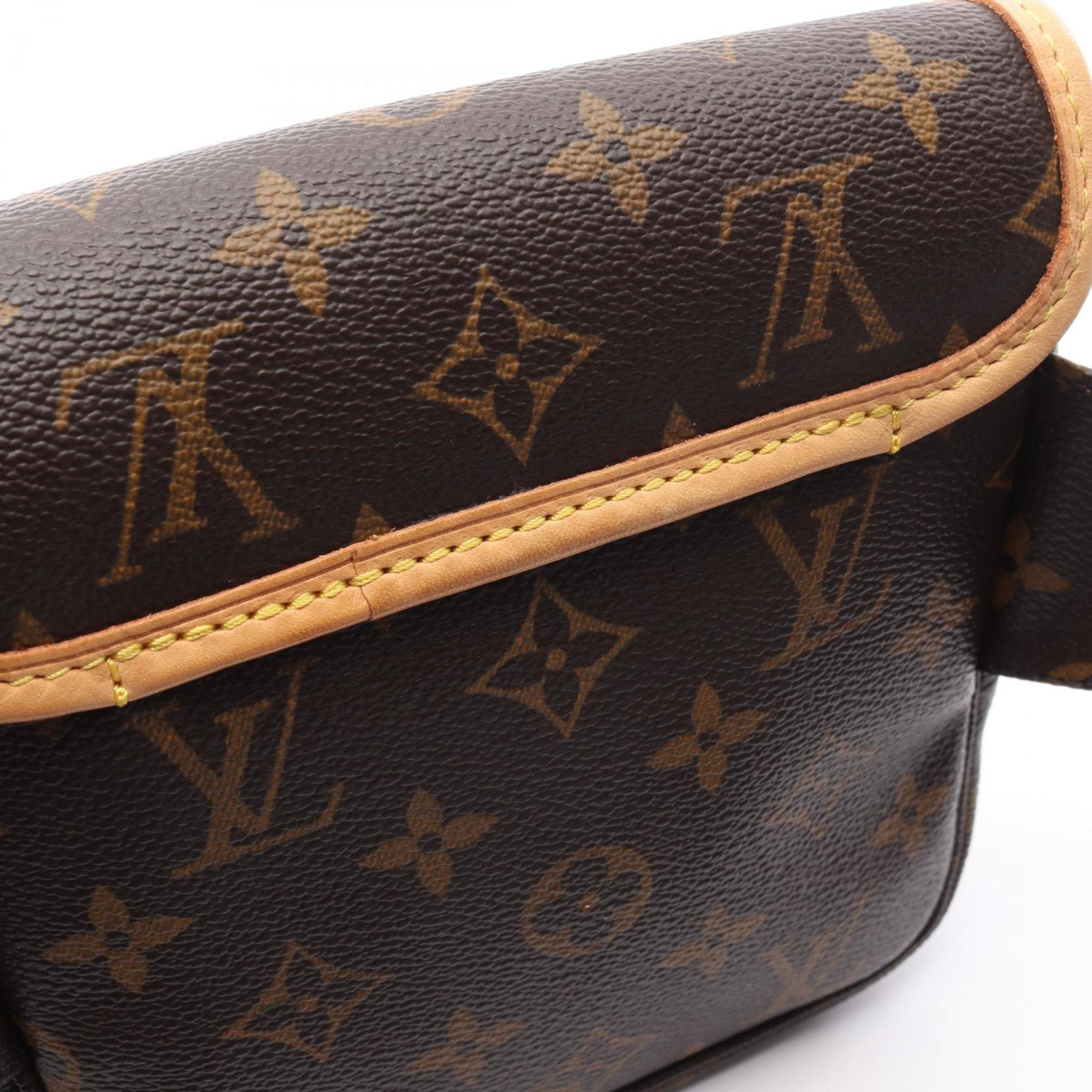 Louis Vuitton Brown Coated Canvas Pvc Monogram Leather Fanny Pack Sling Bag (Pre-Owned)