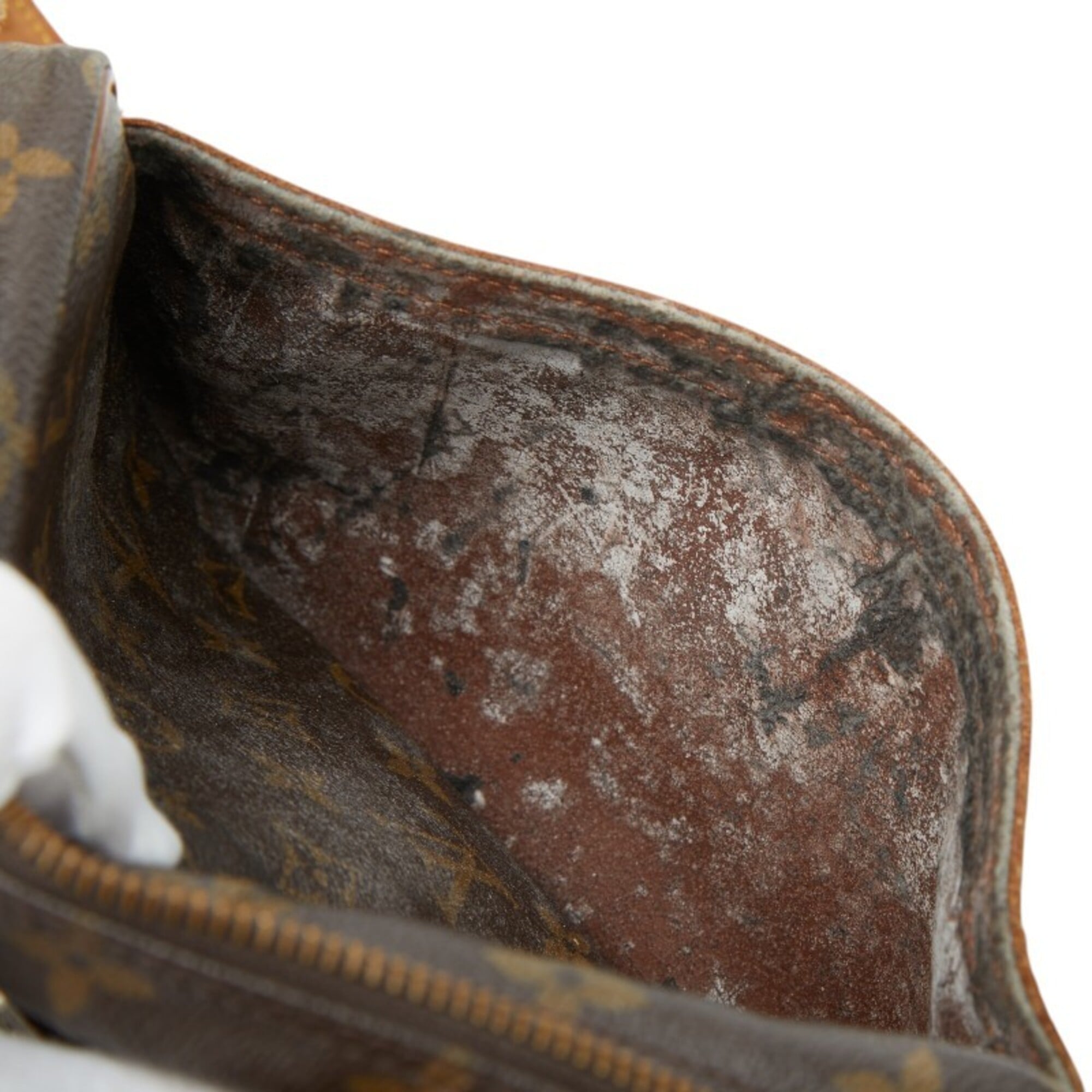 Louis Vuitton Brown Pvc Leather Shoulder Bag (Pre-Owned)