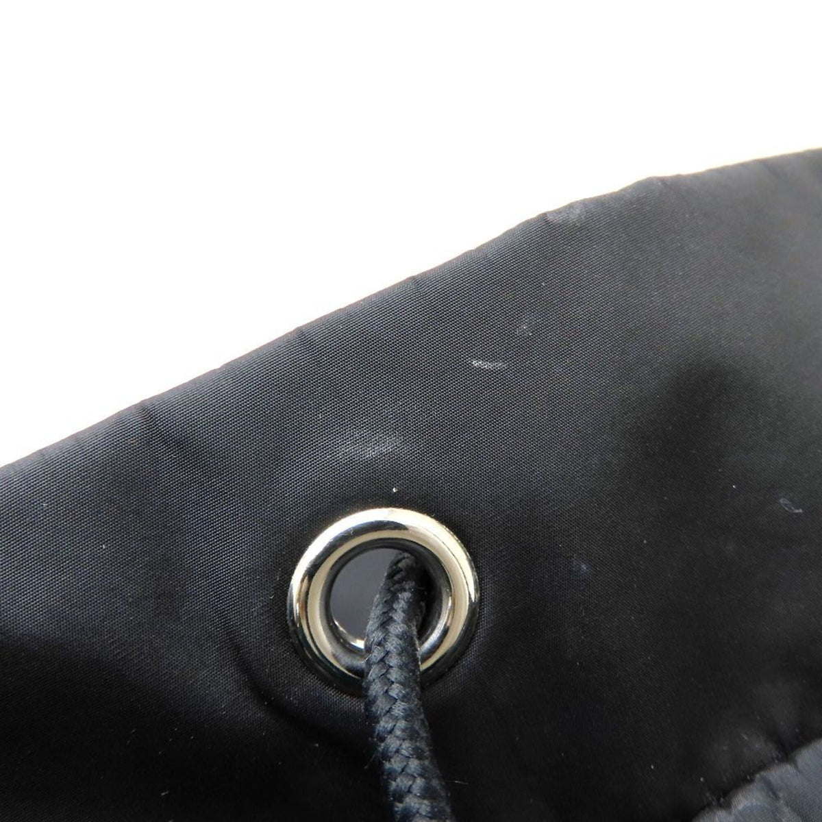 Gucci Black Nylon Leather Backpack (Pre-Owned)