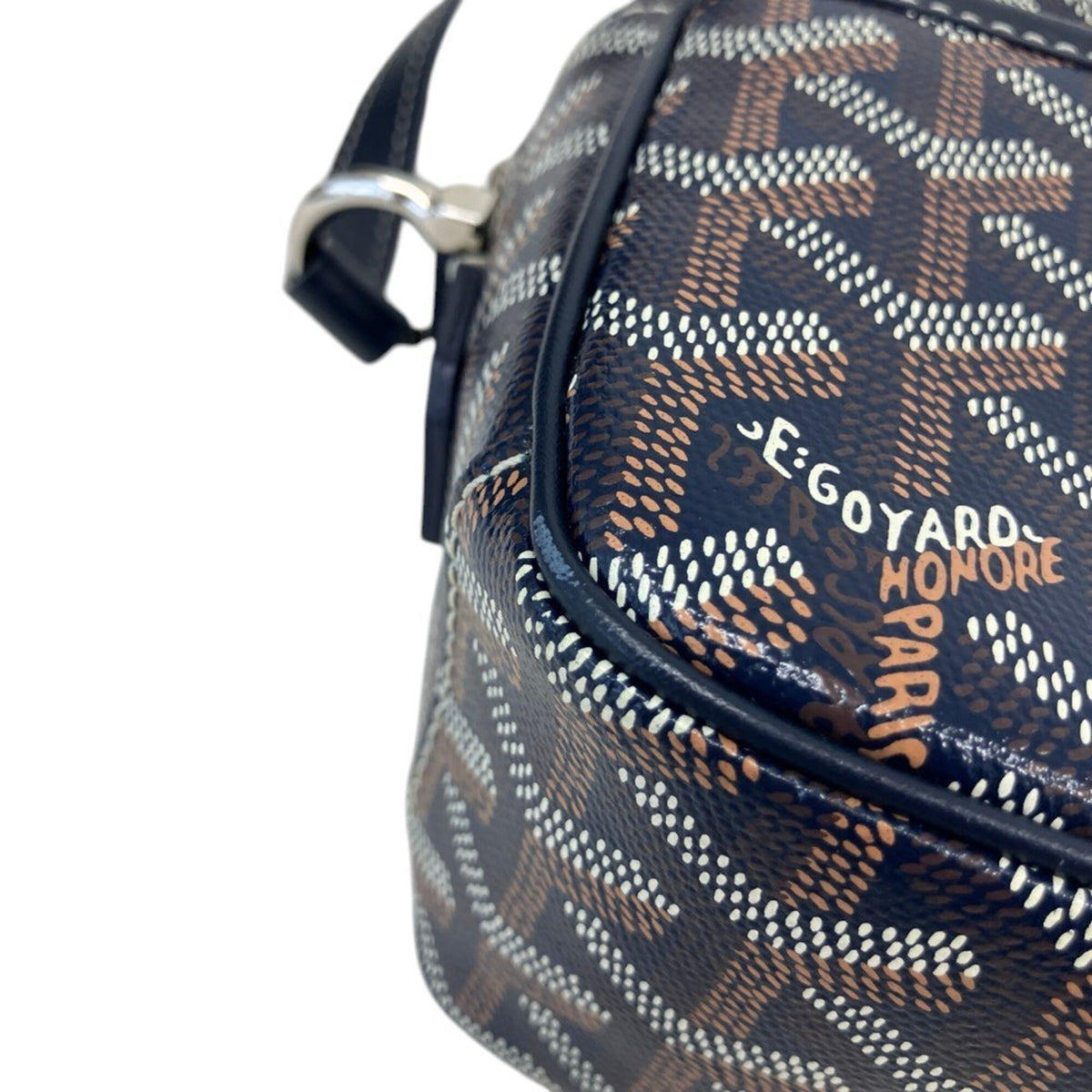 Goyard Blue Navy Shoulder Bag (Pre-Owned)