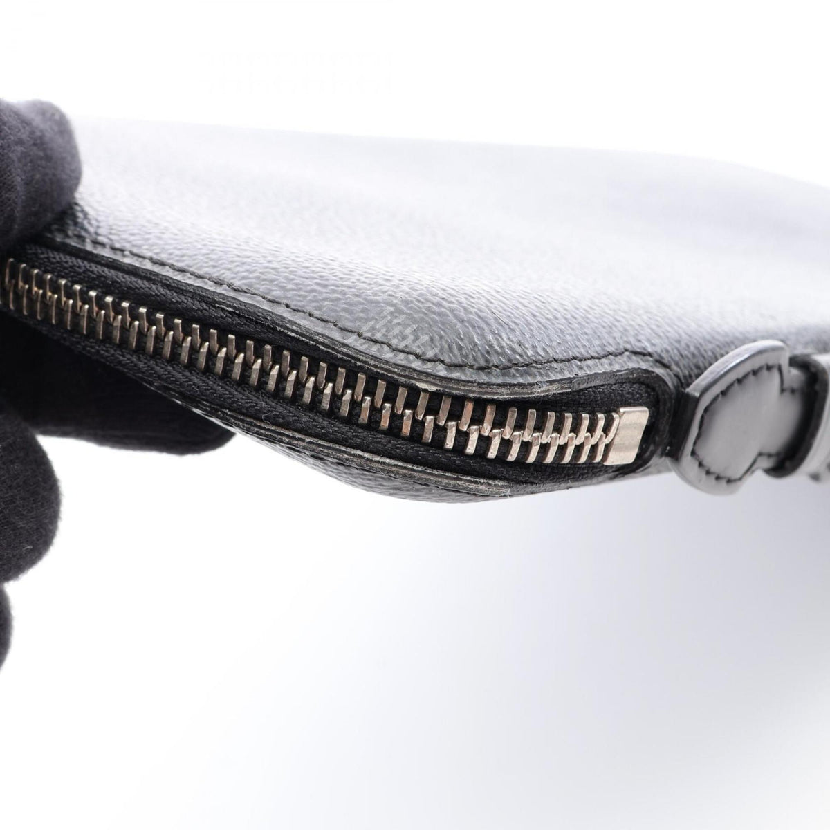 Louis Vuitton Black Damier Graphite Long Wallet (Bi-Fold) (Pre-Owned)