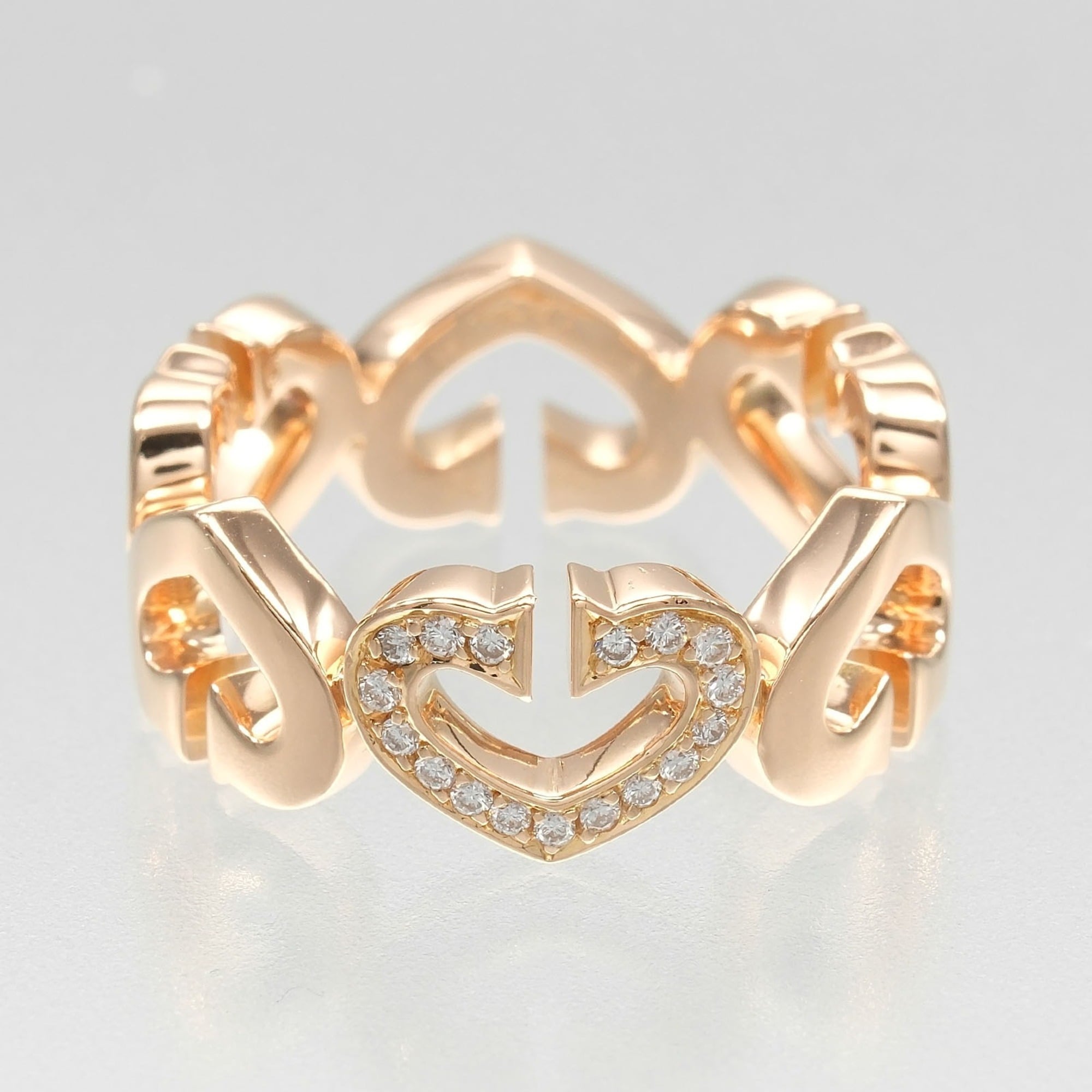 Cartier Pink Gold (18K) Band Ring (Pre-Owned)