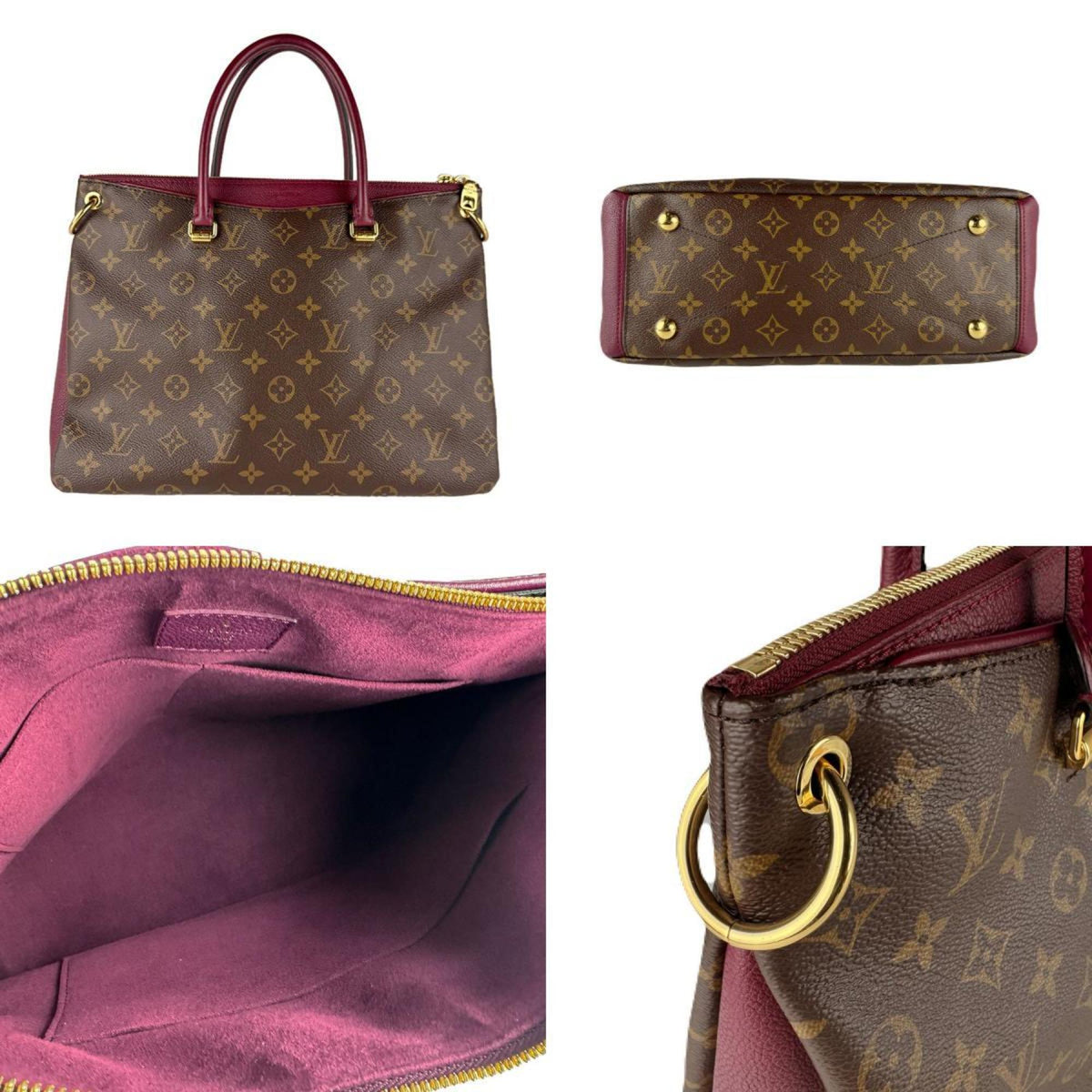 Louis Vuitton Monogram Raisin Monogram Handbag Shoulder Bag (Pre-Owned)