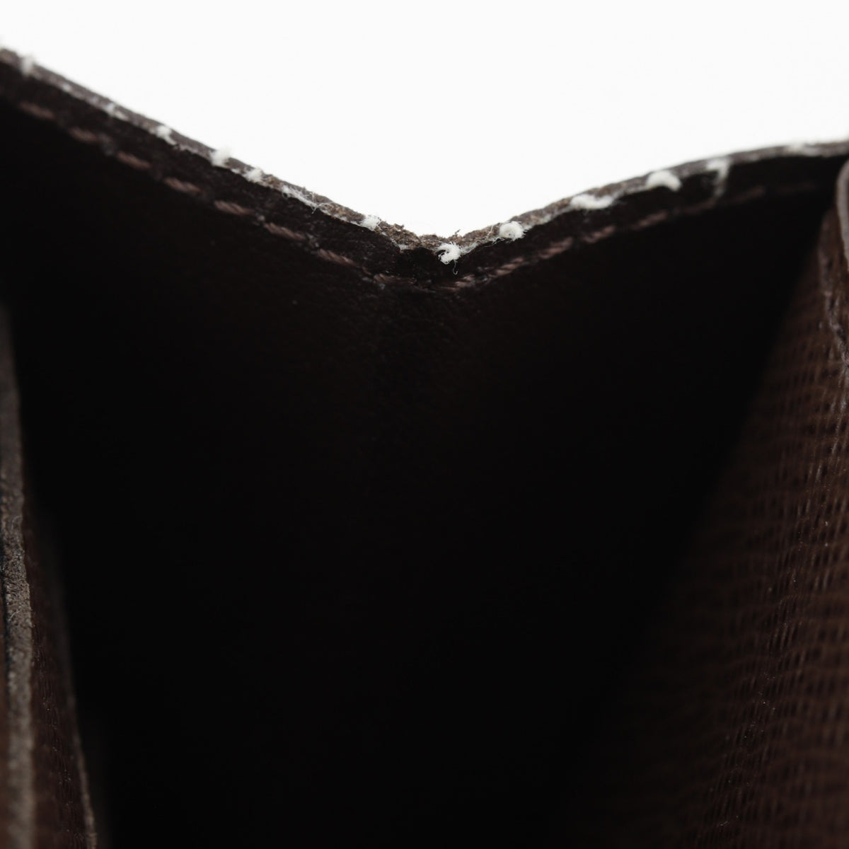 Louis Vuitton Brown Damier Canvas Long Wallet (Bi-Fold) (Pre-Owned)