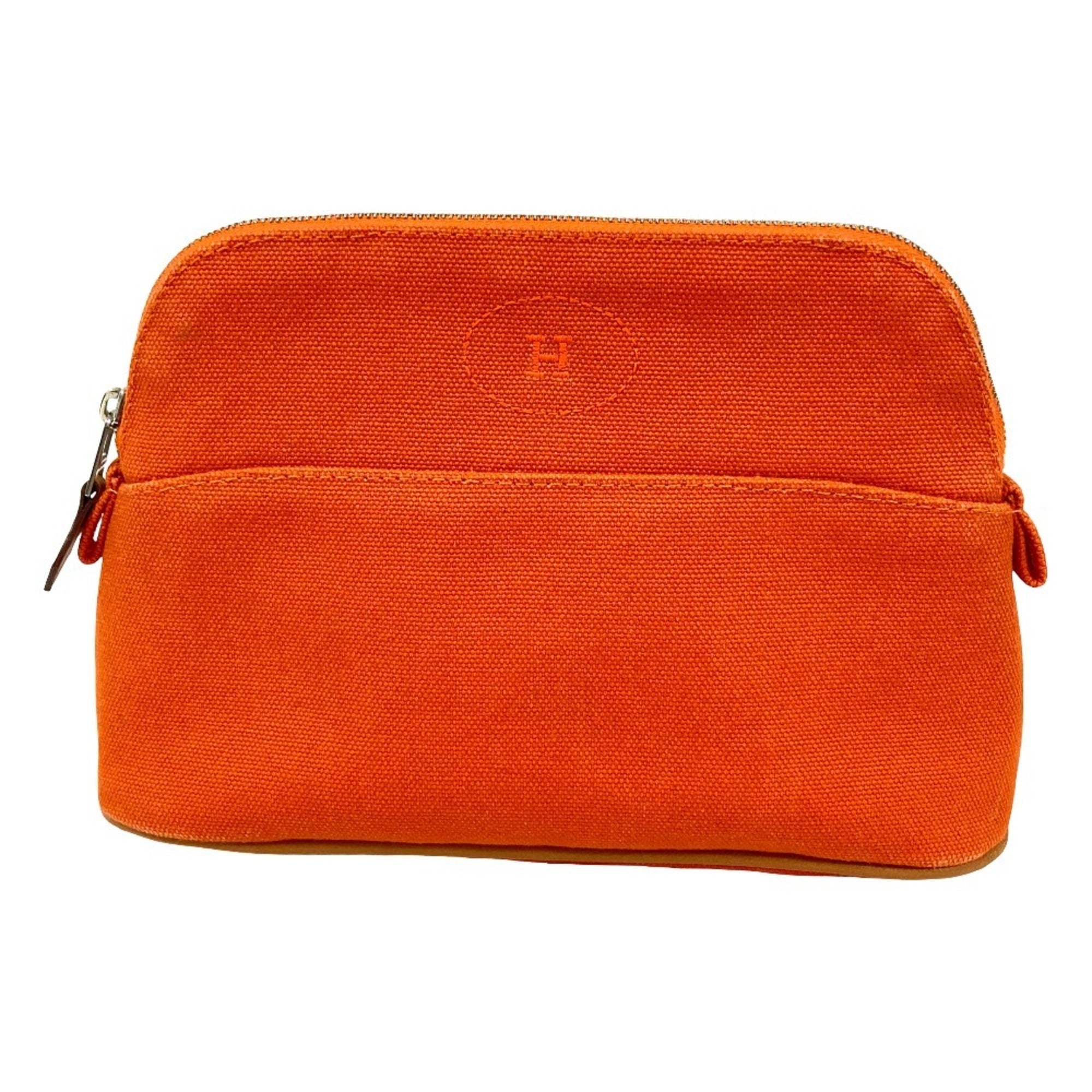 Hermes Bolide Orange Pouch (Pre-Owned)