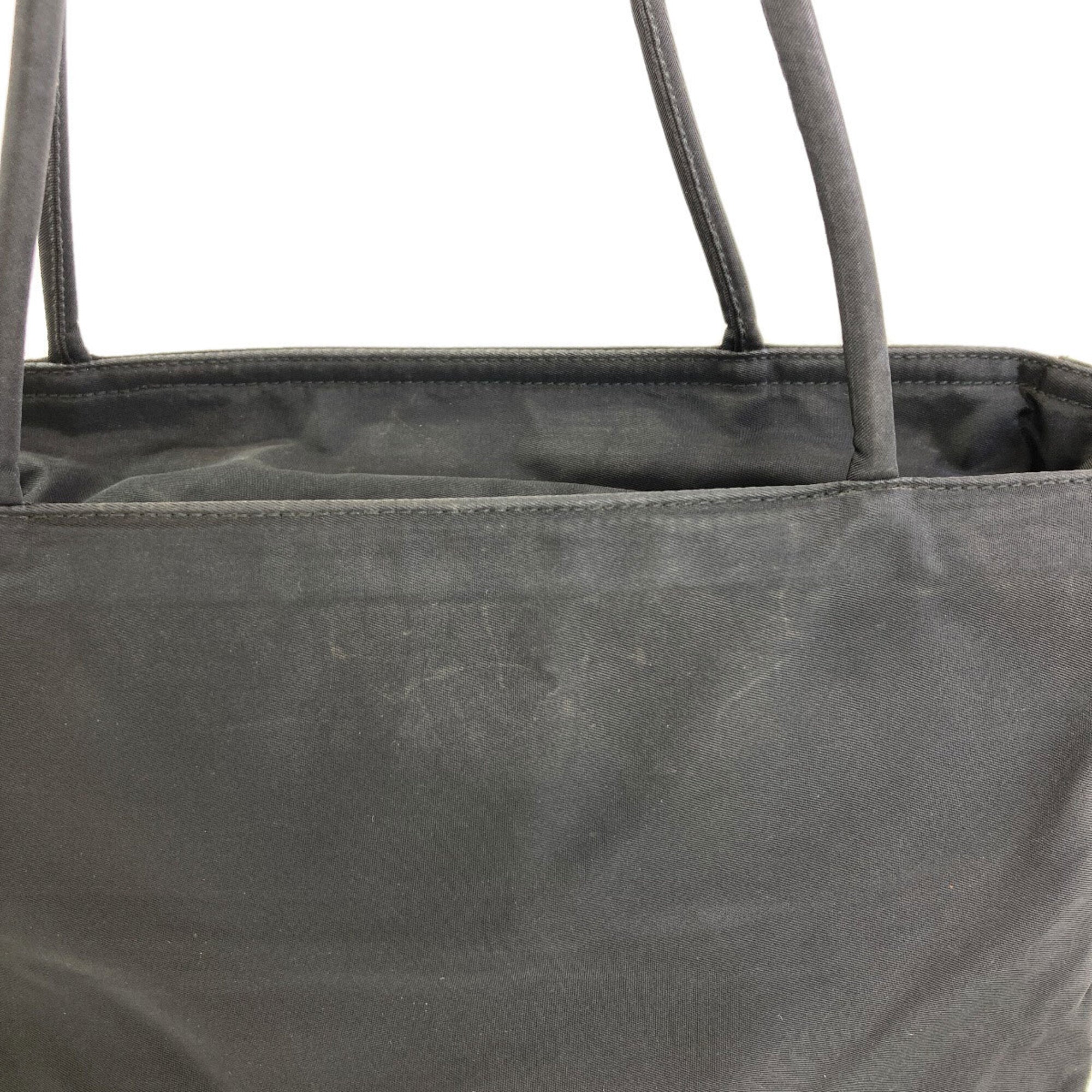 Prada Black Nylon Tote Bag (Pre-Owned)