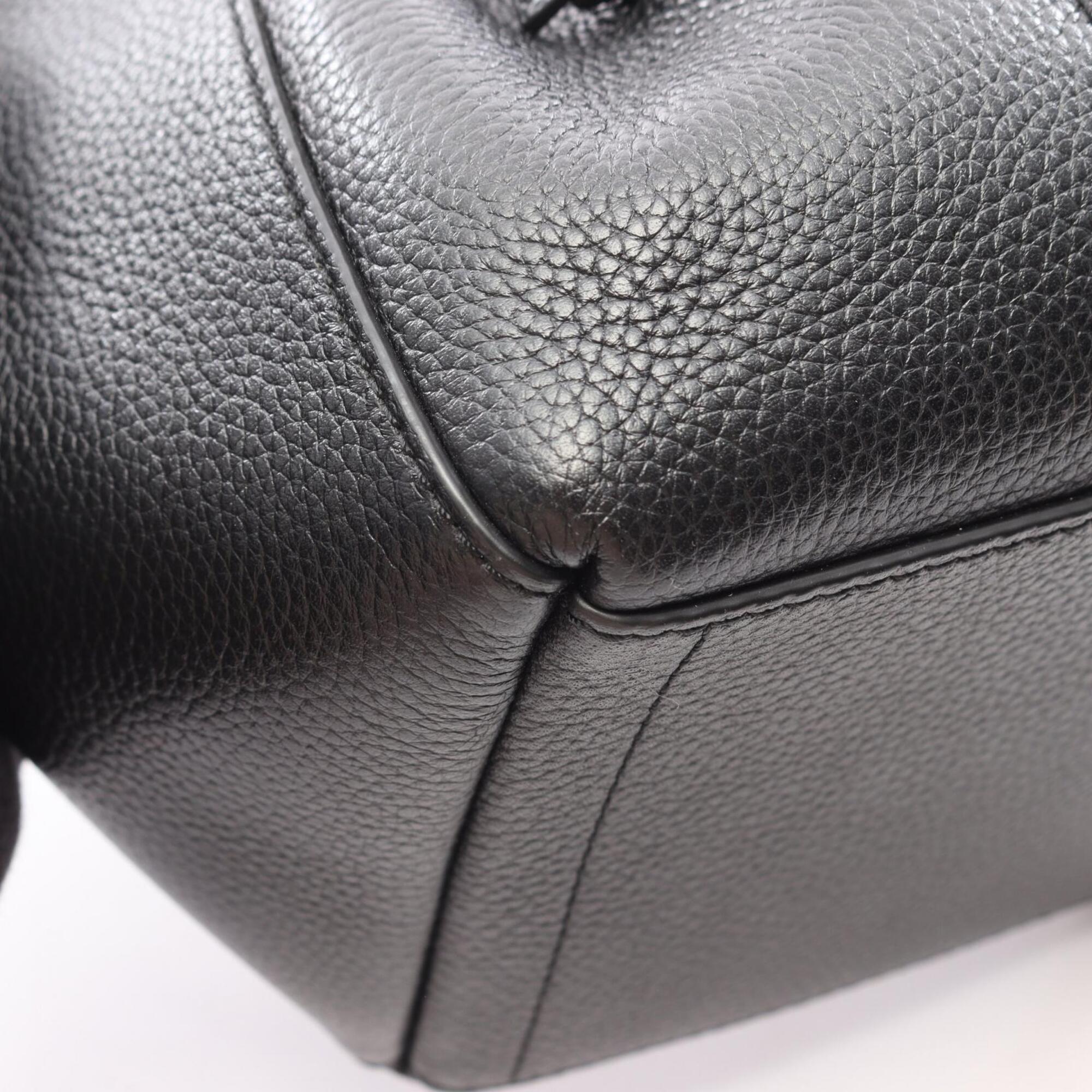Tory Burch Black Leather Handbag (Pre-Owned)