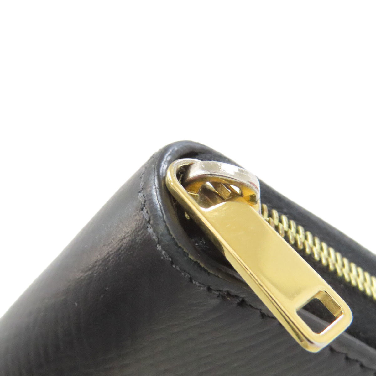 Celine Black Leather Long Wallet (Bi-Fold) (Pre-Owned)