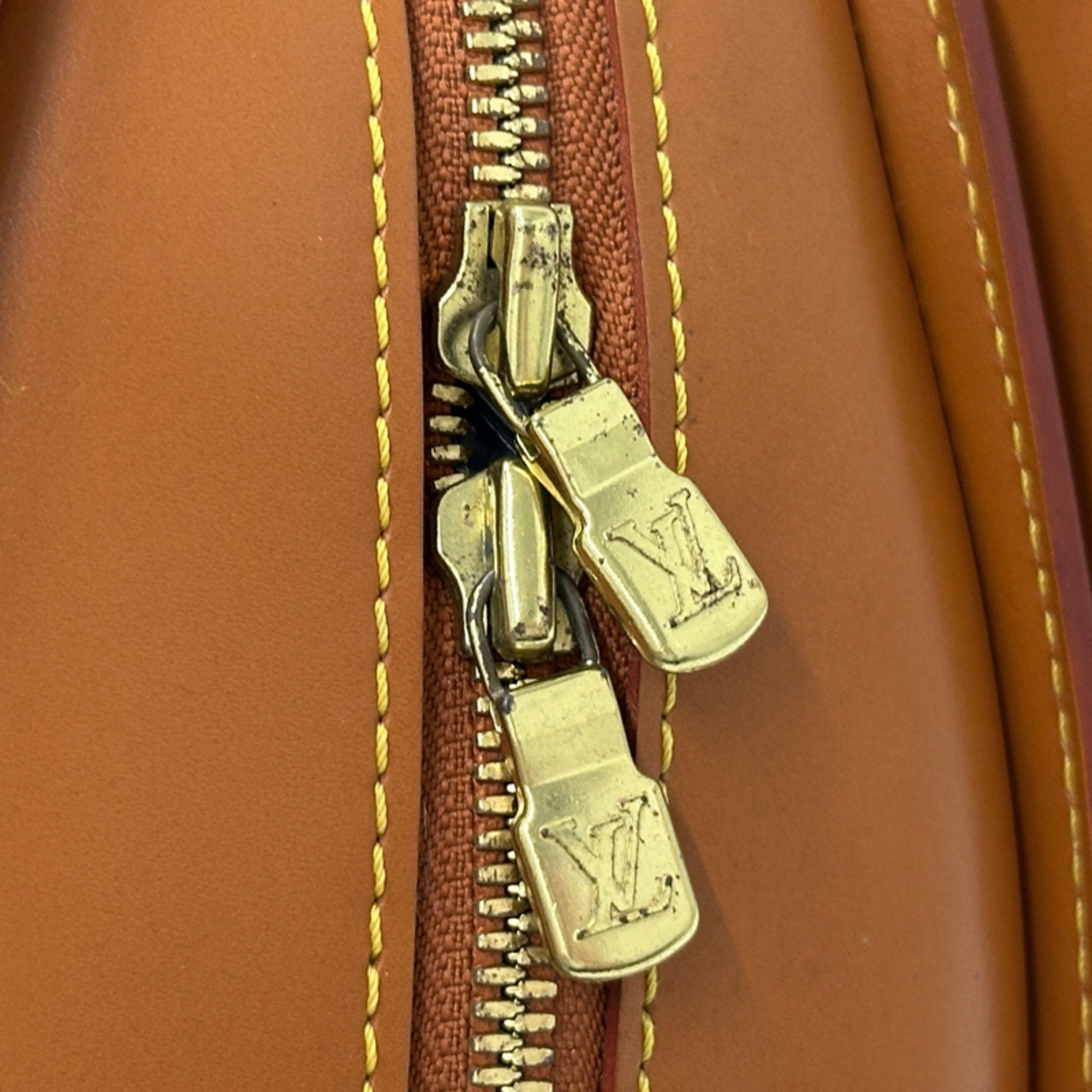 Louis Vuitton Brown Gold Cipango Epi Leather Handbag (Pre-Owned)