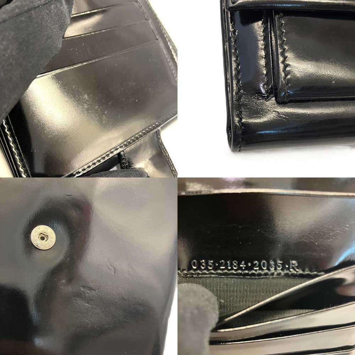 Gucci Black Leather Wallet (Bi-Fold) (Pre-Owned)
