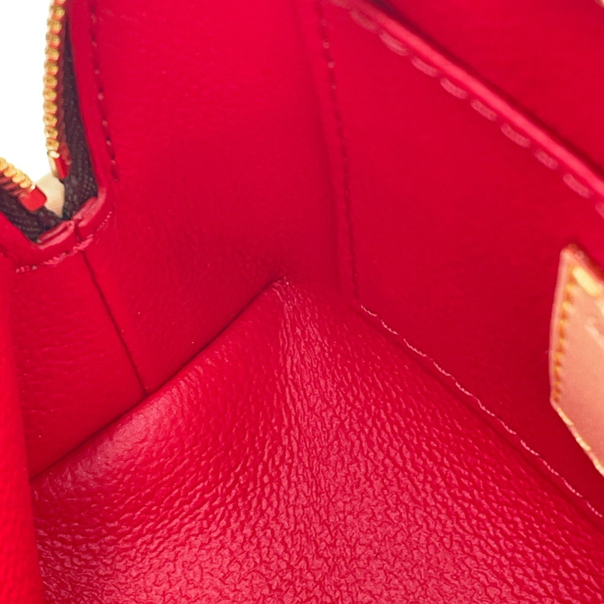 Louis Vuitton Monogram Cherry Monogram Cherry Red Color Pochette Pouch (Pre-Owned)