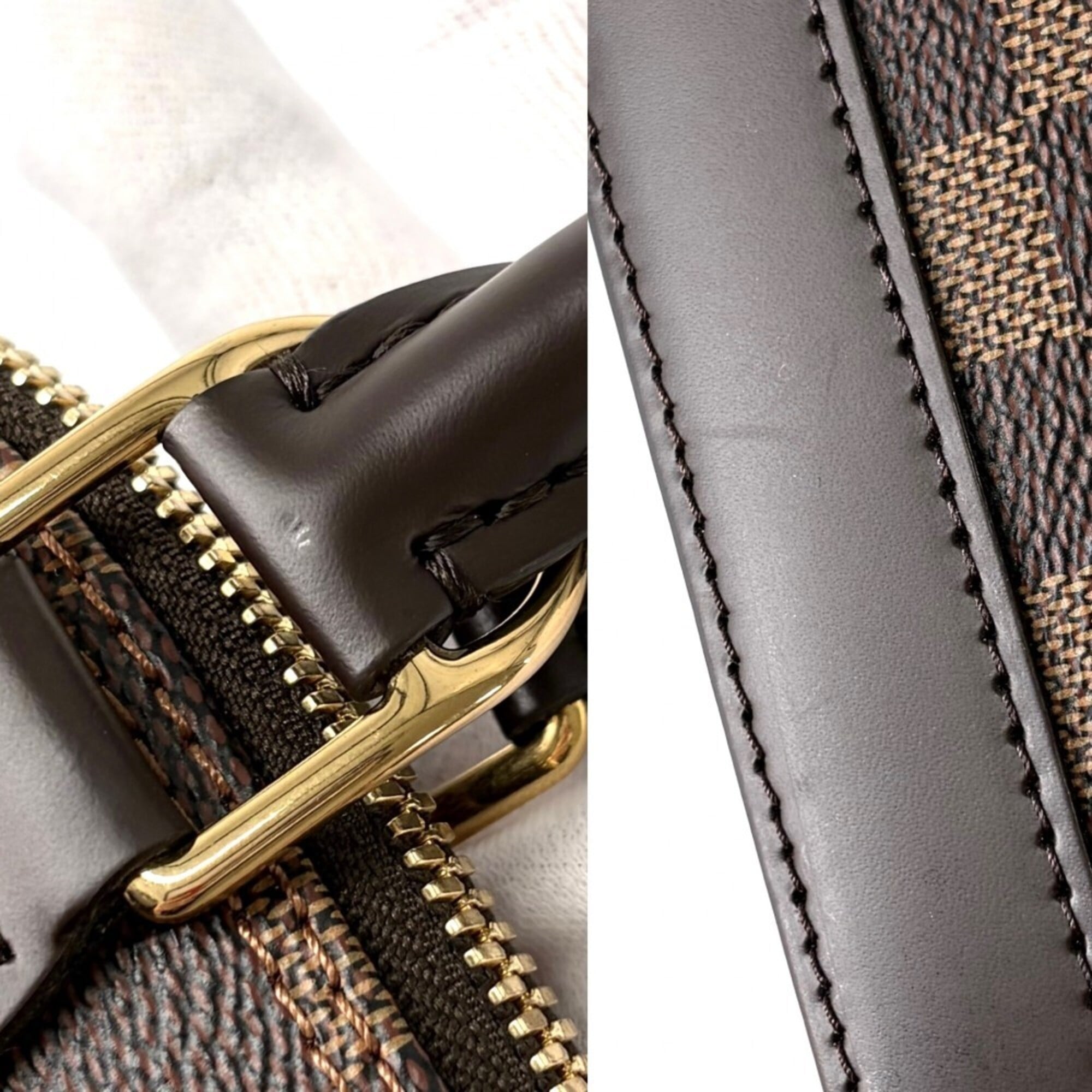 Louis Vuitton Damier Brown Handbag Shoulder Bag (Pre-Owned)