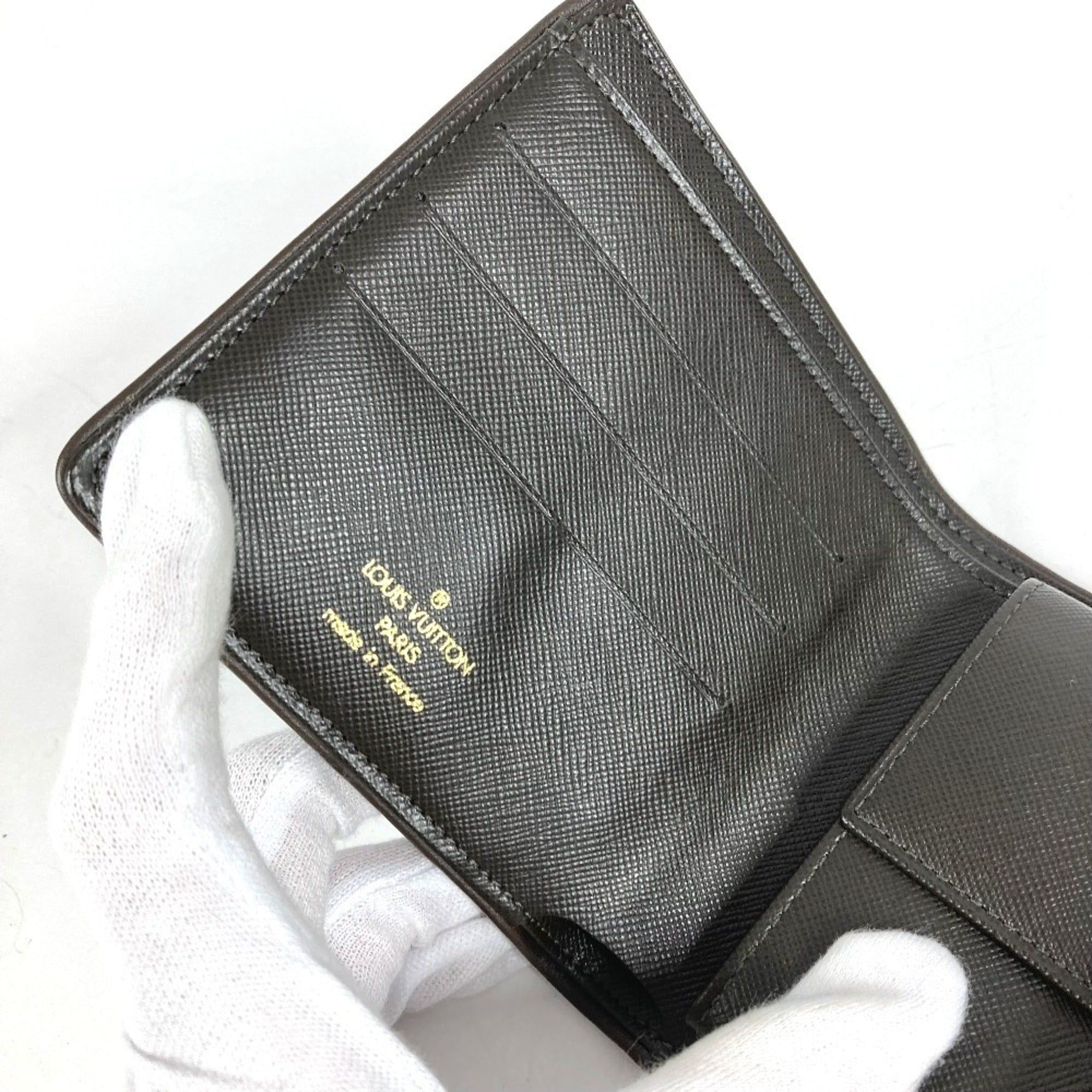Louis Vuitton Khaki Monogram Mini Canvas Wallet (Tri-Fold) (Pre-Owned)