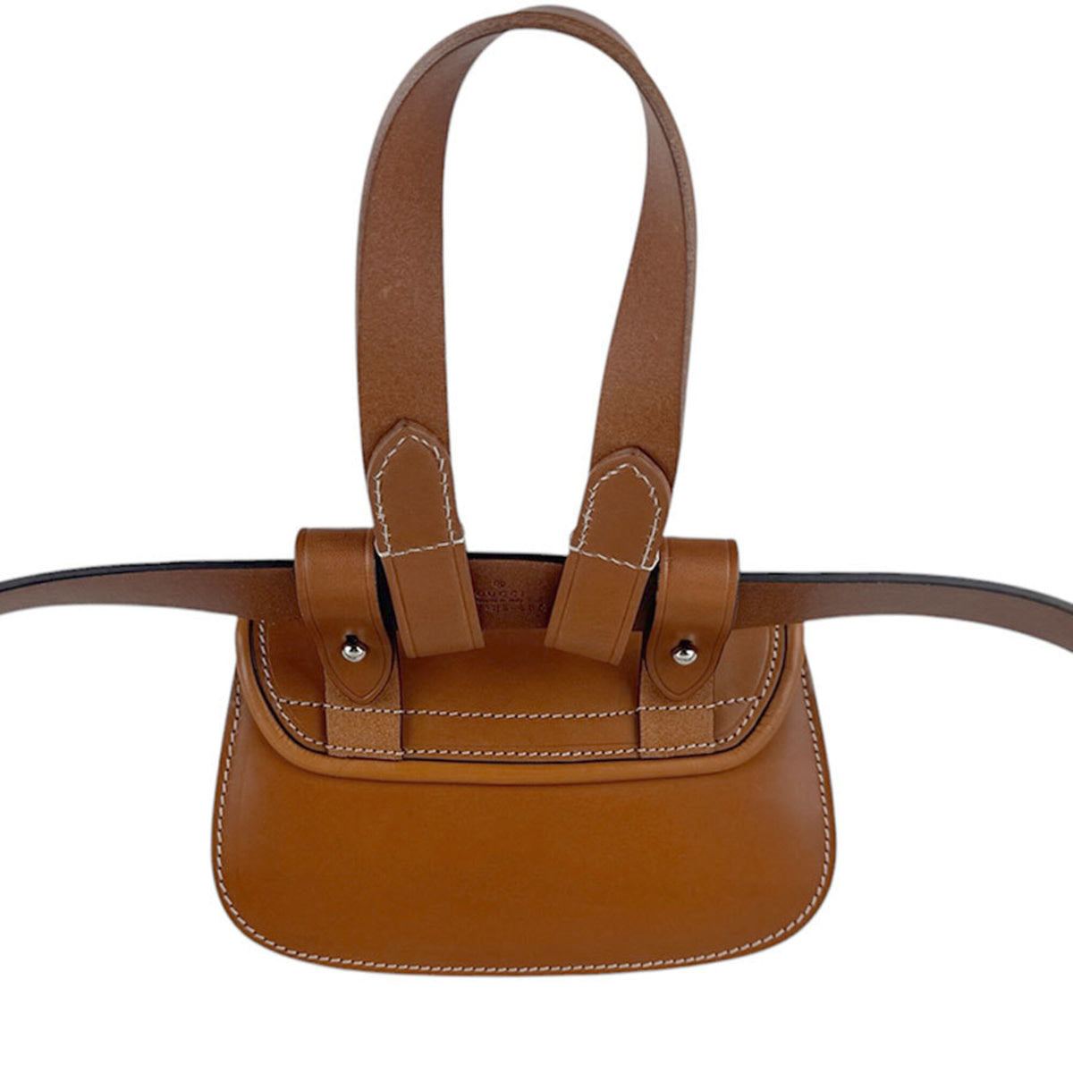 Gucci Brown Leather Fanny Pack (Pre-Owned)