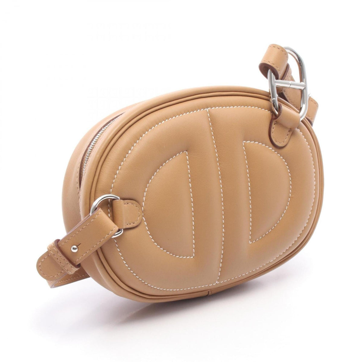 Hermes Brown Swift Leather Fanny Pack (Pre-Owned)