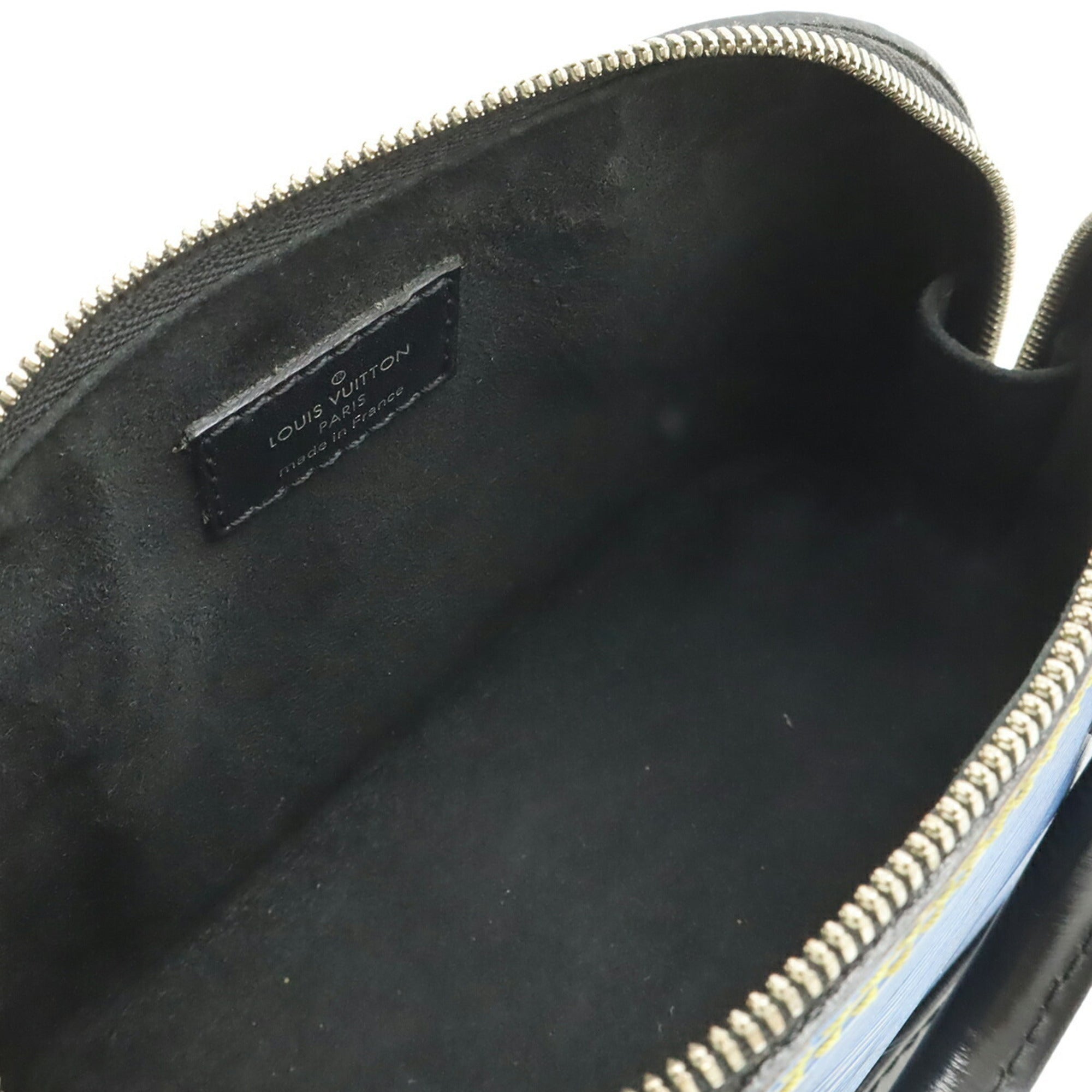 Louis Vuitton Light Blue Denim Handbag Shoulder Bag (Pre-Owned)