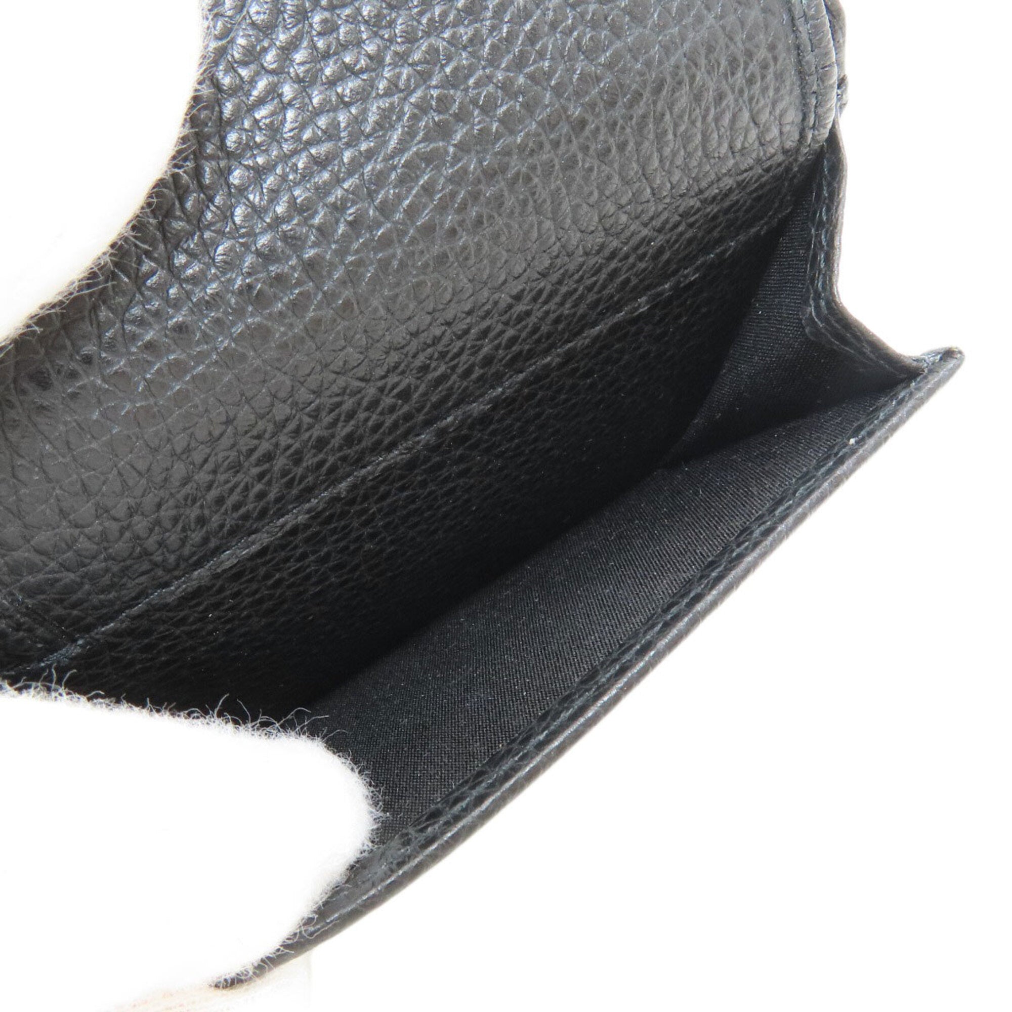 Jimmy Choo Black Leather Wallet (Tri-Fold) (Pre-Owned)