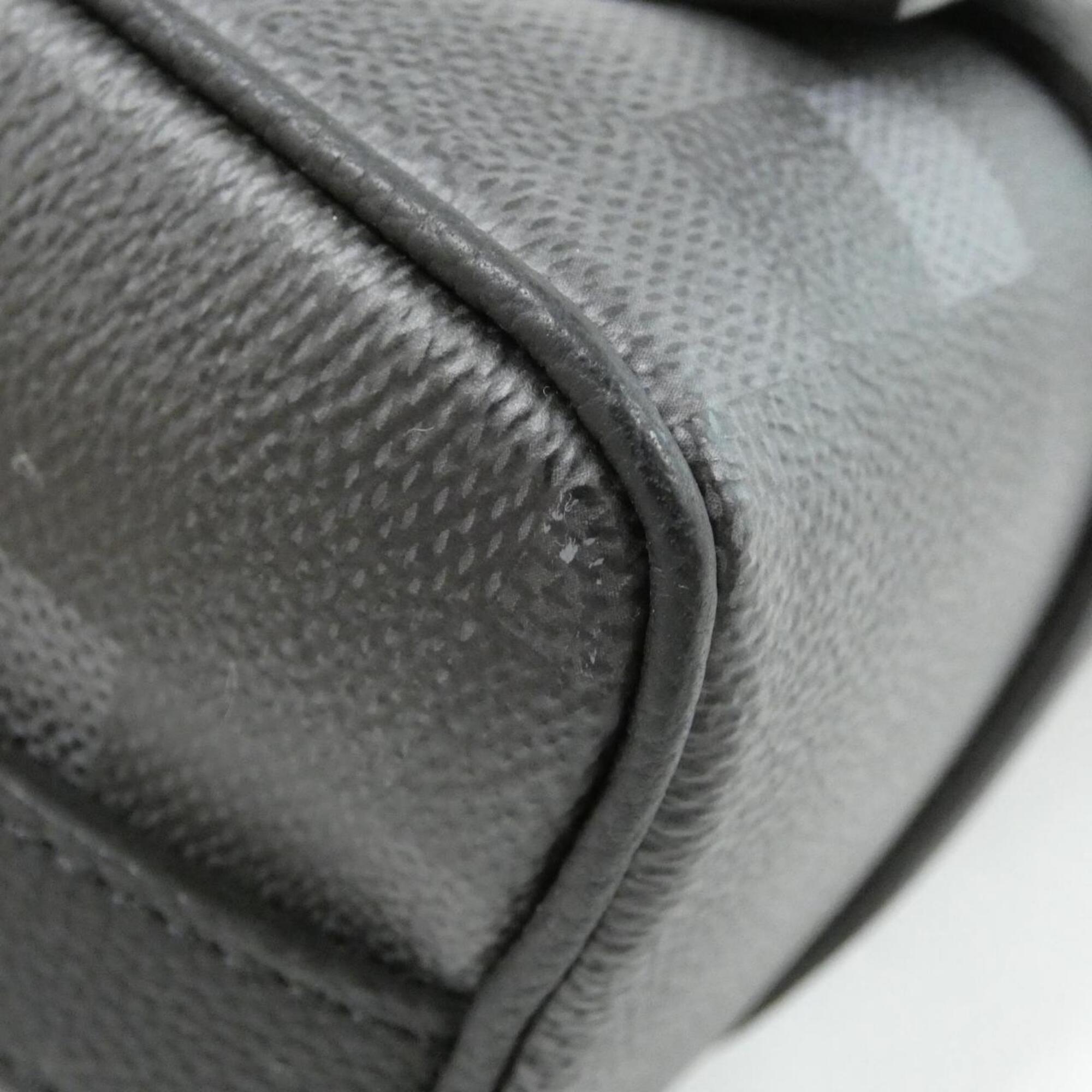 Louis Vuitton Black Coated Canvas Boston Bag (Pre-Owned)