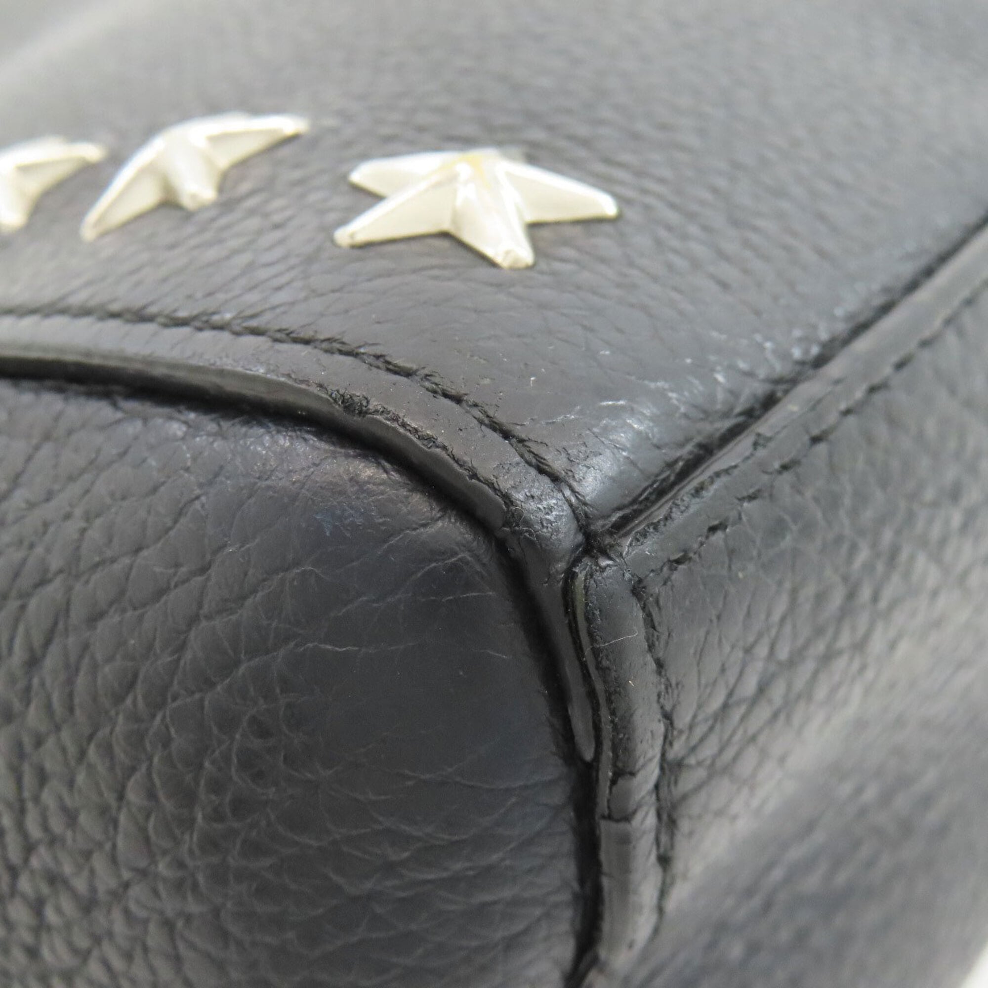 Jimmy Choo Black Leather Tote Bag (Pre-Owned)
