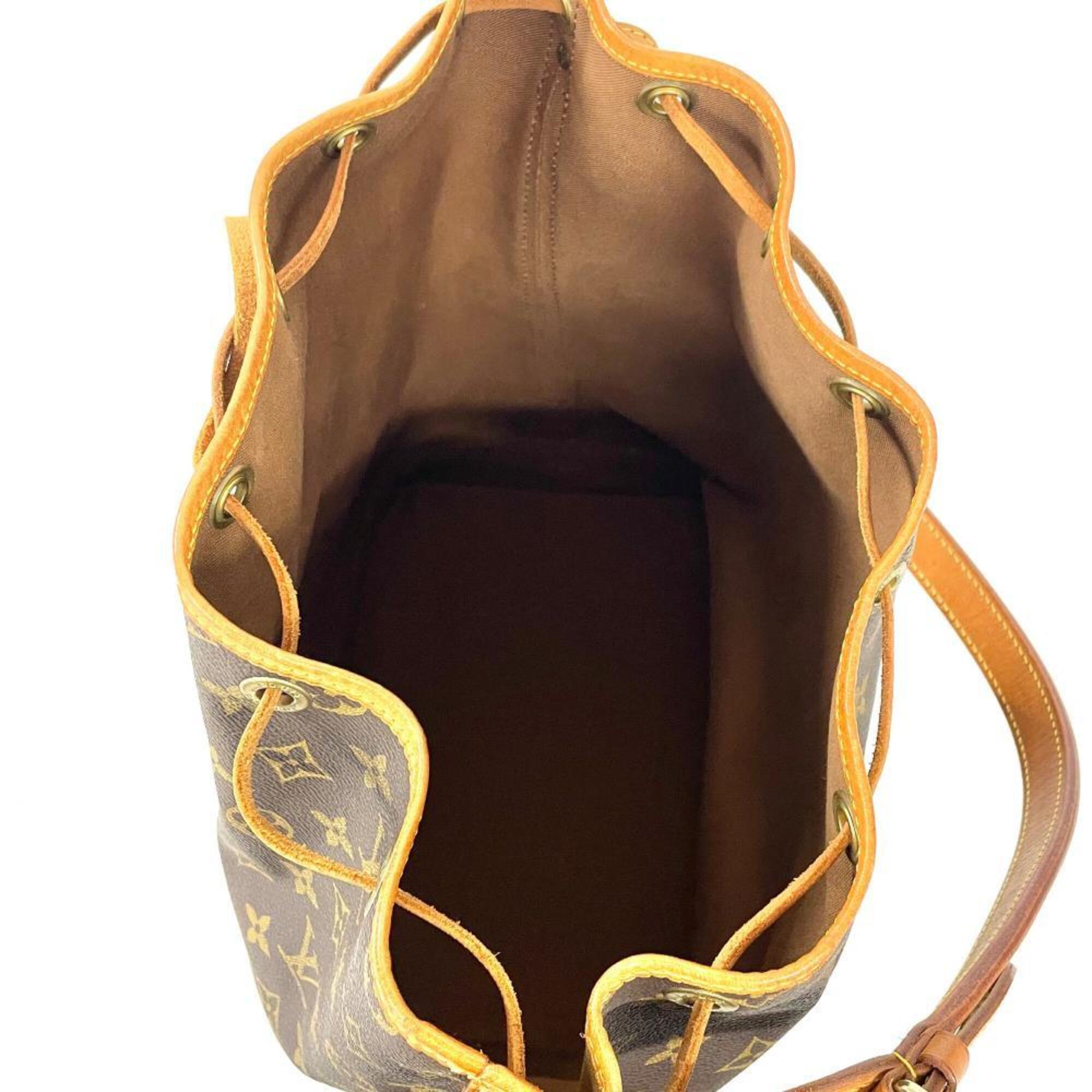 Louis Vuitton Brown Monogram Canvas Shoulder Bag (Pre-Owned)